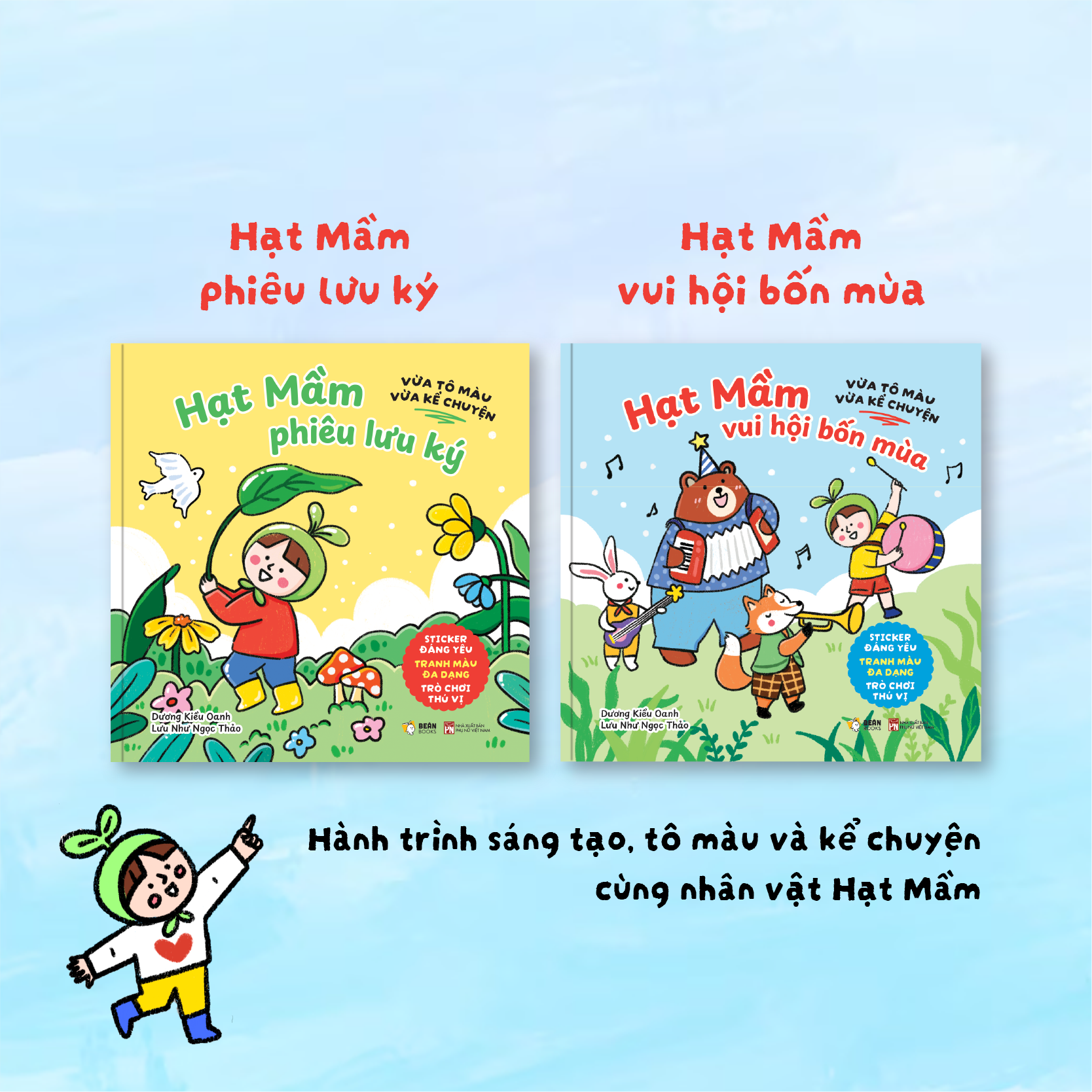 Vừa Tô Màu Vừa Kể Chuyện - Hạt Mầm Vui Hội Bốn Mùa - Ảnh 7