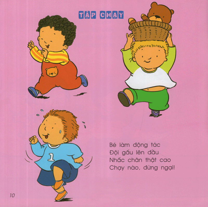 vui chơi cùng bé - những động tác mạnh mẽ - Ảnh 11