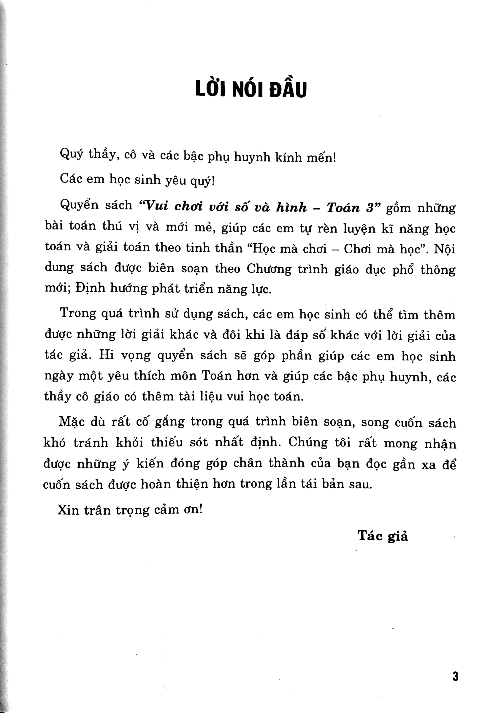 vui chơi với số và hình toán 3 (theo chương trình giáo dục phổ thông mới - định hướng phát triển năng lực) - Ảnh 4