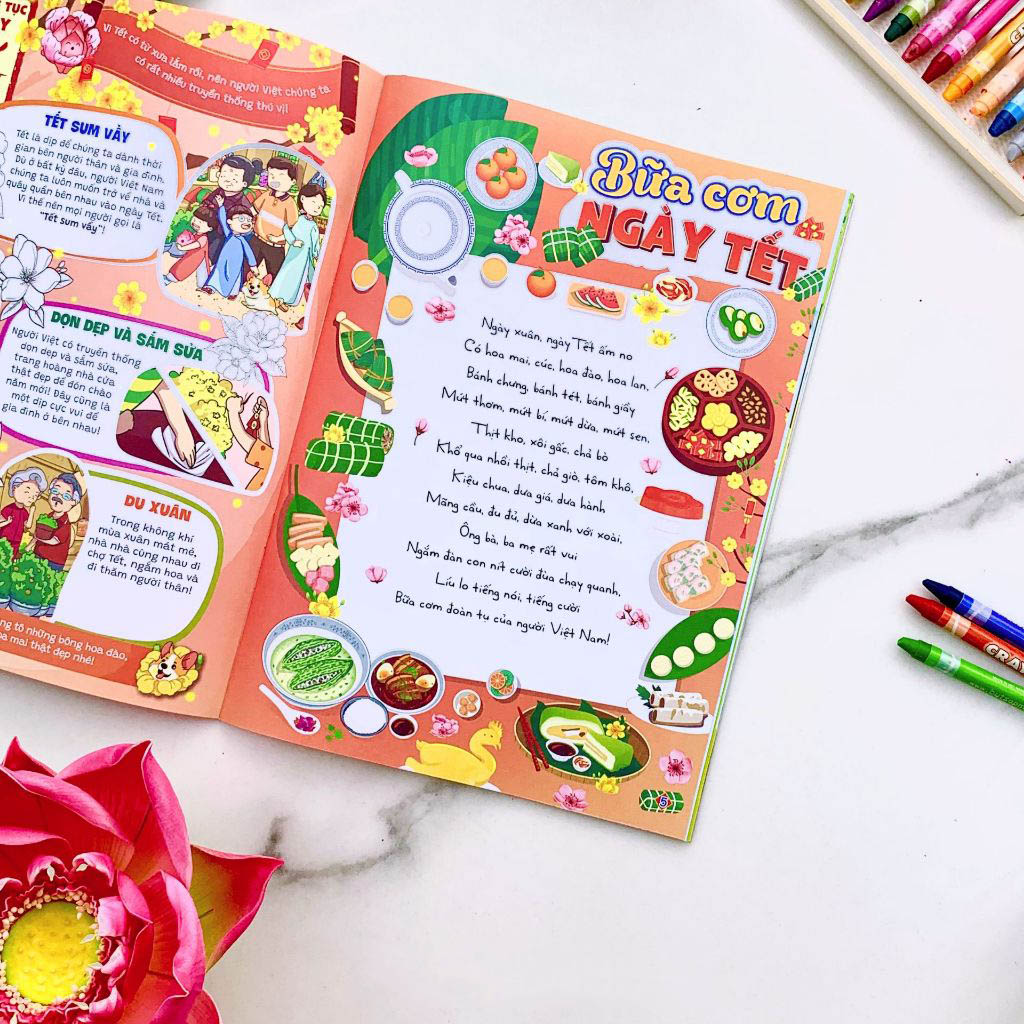 vui cùng sen sún - tết vui no ấm - Ảnh 3