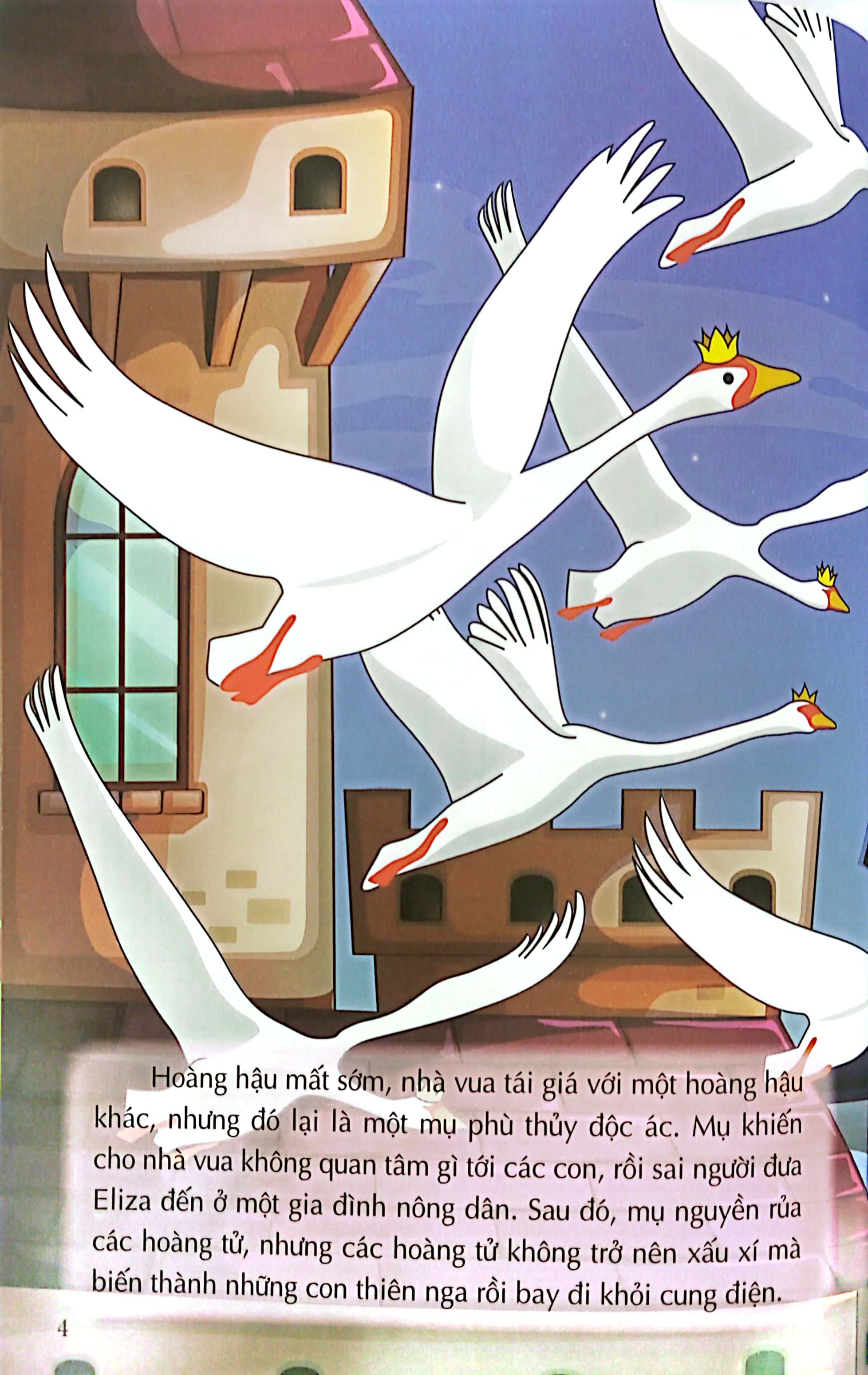 vui đọc truyện khéo tay tô - truyện về các nàng công chúa: bầy chim thiên nga - Ảnh 5