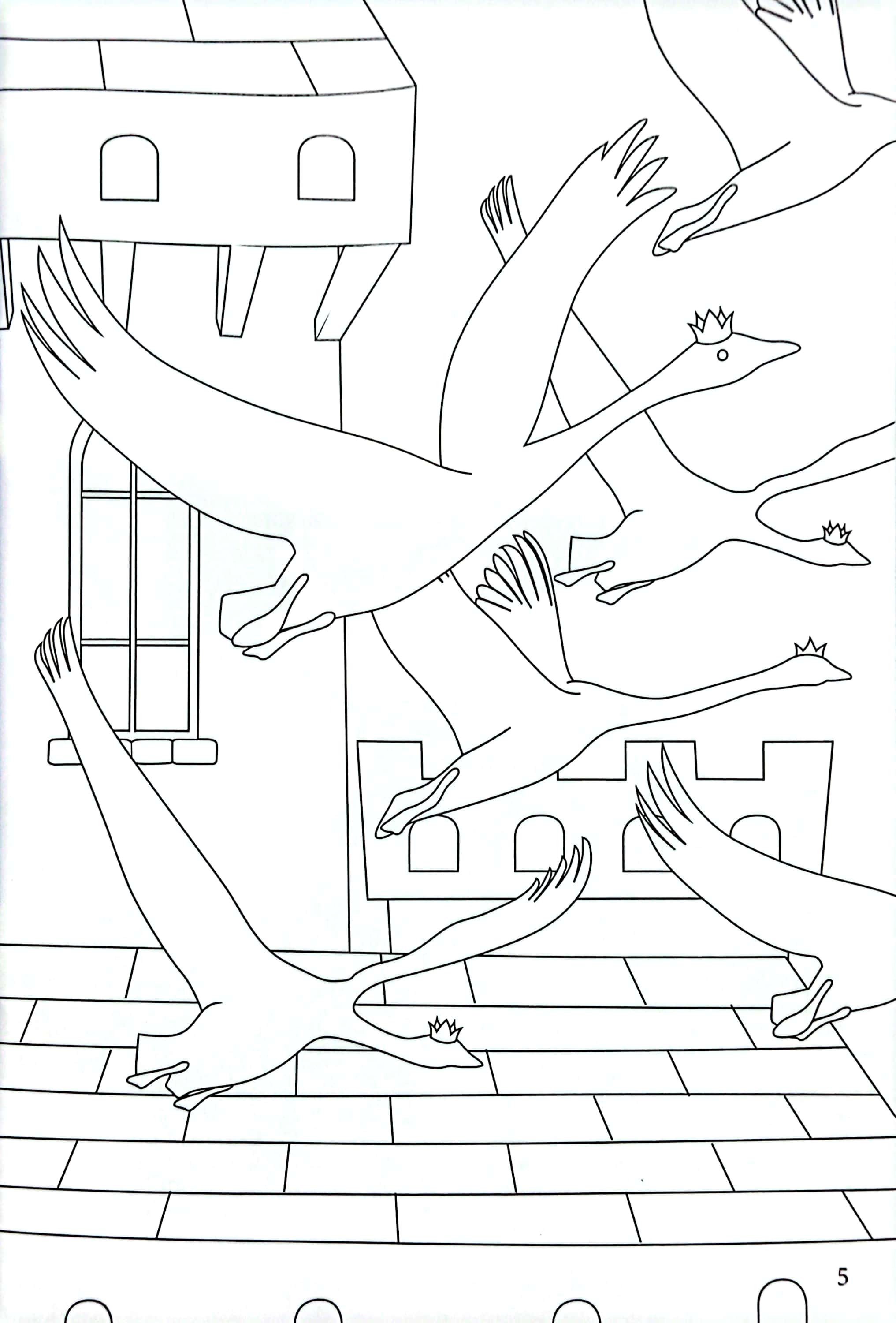 vui đọc truyện khéo tay tô - truyện về các nàng công chúa: bầy chim thiên nga - Ảnh 6