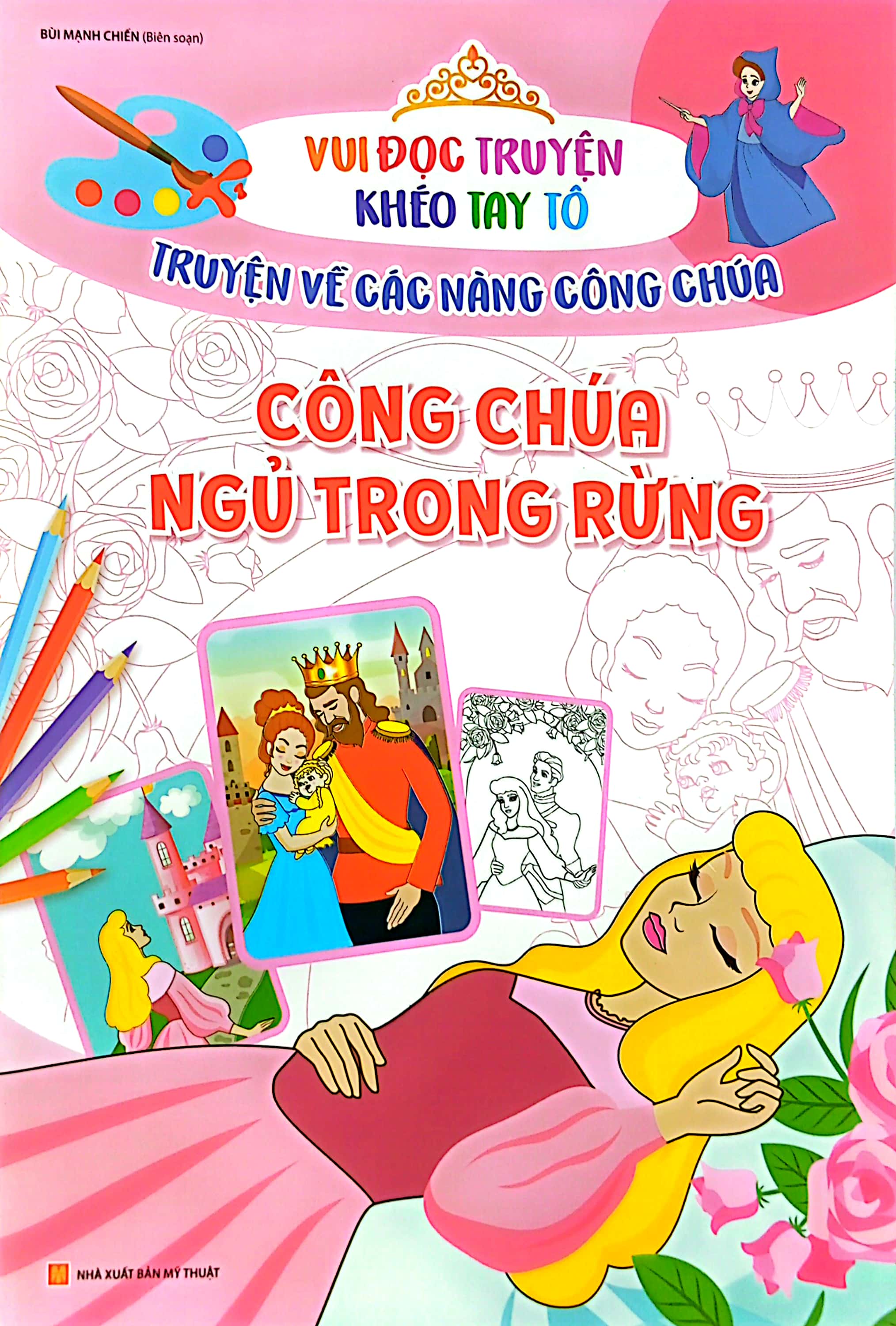 vui đọc truyện khéo tay tô - truyện về các nàng công chúa: công chúa ngủ trong rừng - Ảnh 2