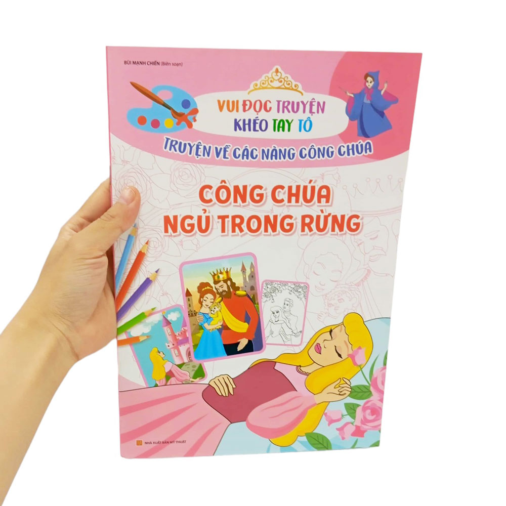vui đọc truyện khéo tay tô - truyện về các nàng công chúa: công chúa ngủ trong rừng - Ảnh 8