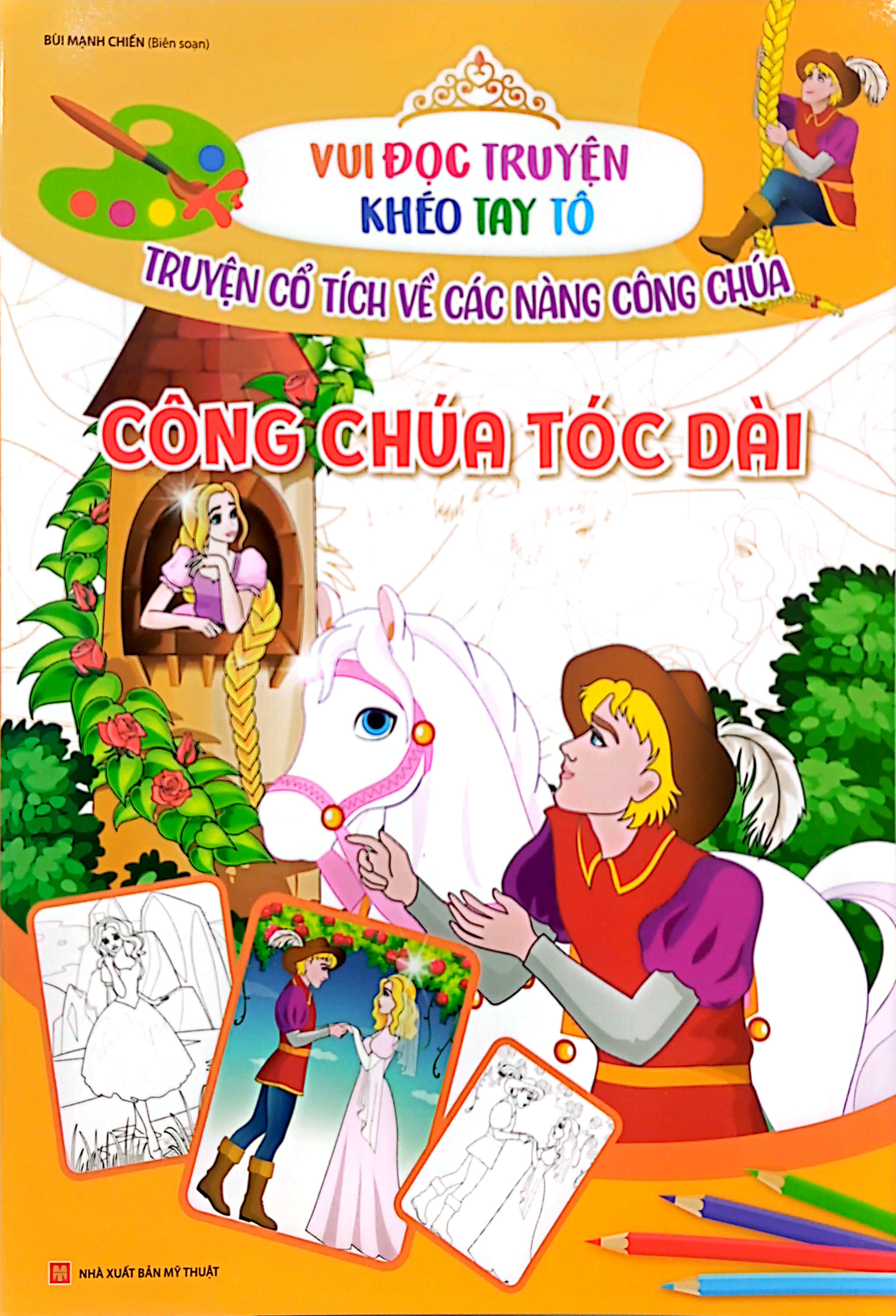 vui đọc truyện khéo tay tô - truyện về các nàng công chúa: công chúa tóc dài - Ảnh 2