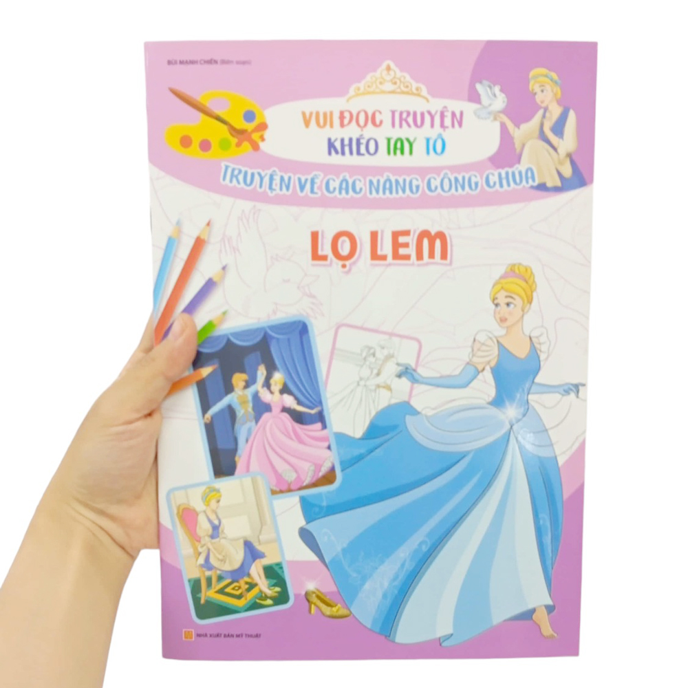 vui đọc truyện khéo tay tô - truyện về các nàng công chúa: lọ lem - Ảnh 8