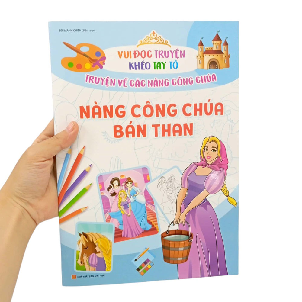 vui đọc truyện khéo tay tô - truyện về các nàng công chúa: nàng công chúa bán than - Ảnh 8