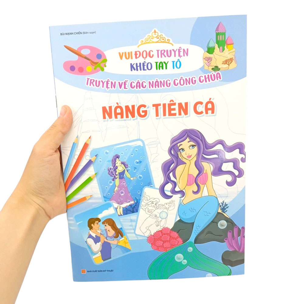 vui đọc truyện khéo tay tô - truyện về các nàng công chúa: nàng tiên cá - Ảnh 8