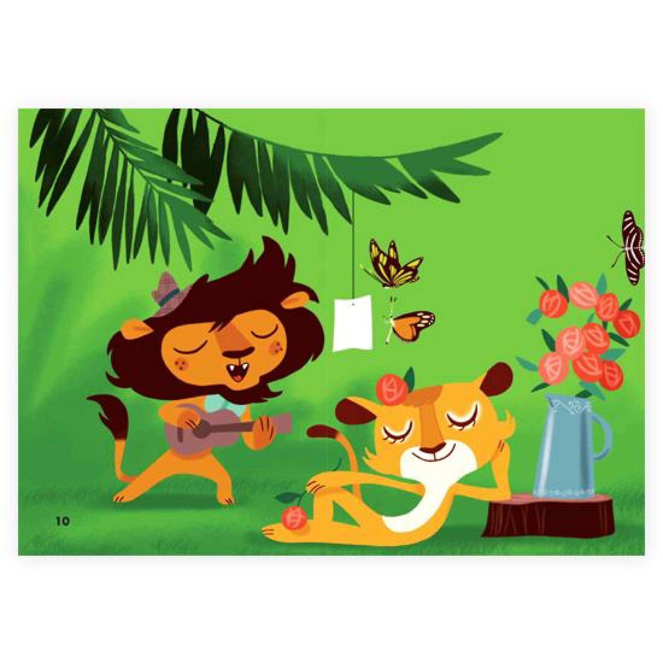 vui học cùng sư tử - sư tử học toán - Ảnh 3