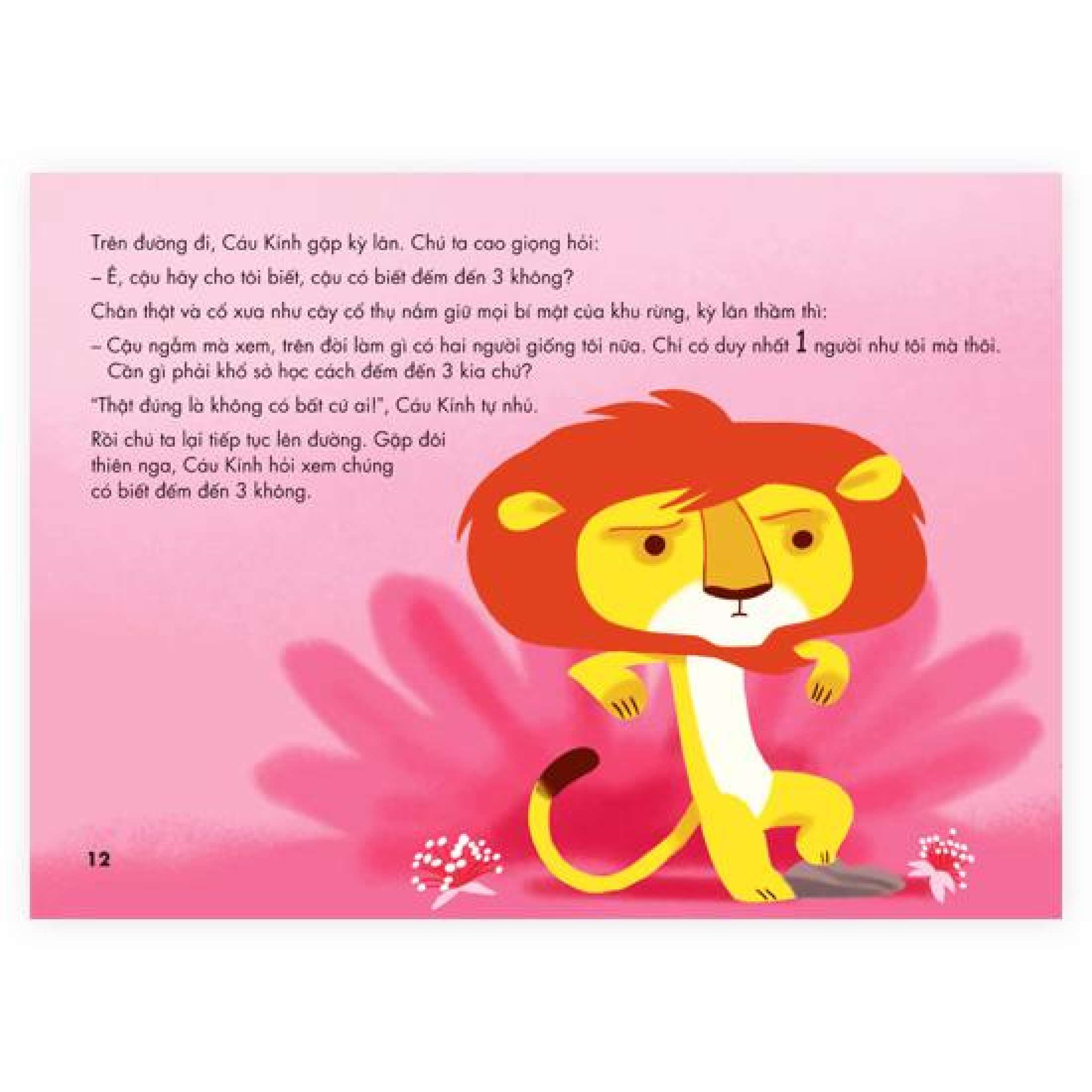 vui học cùng sư tử - sư tử học toán - Ảnh 5