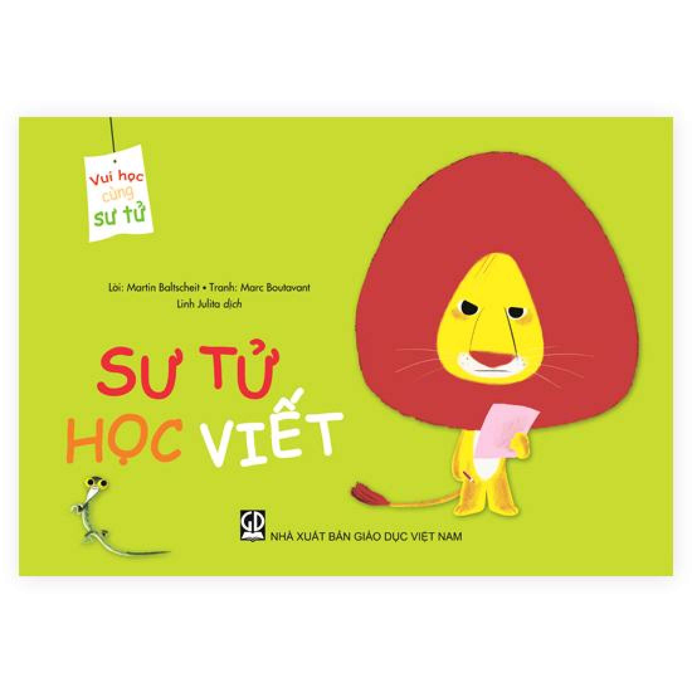 vui học cùng sư tử - sư tử học viết - Ảnh 2