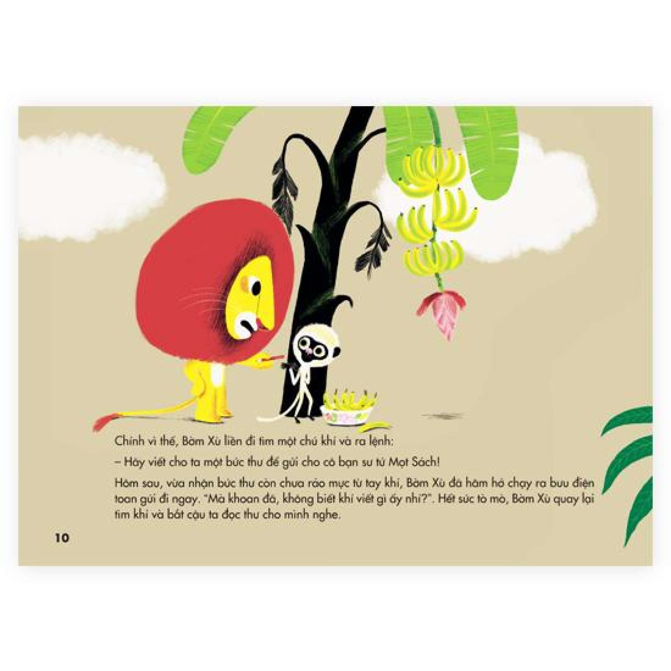 vui học cùng sư tử - sư tử học viết - Ảnh 3