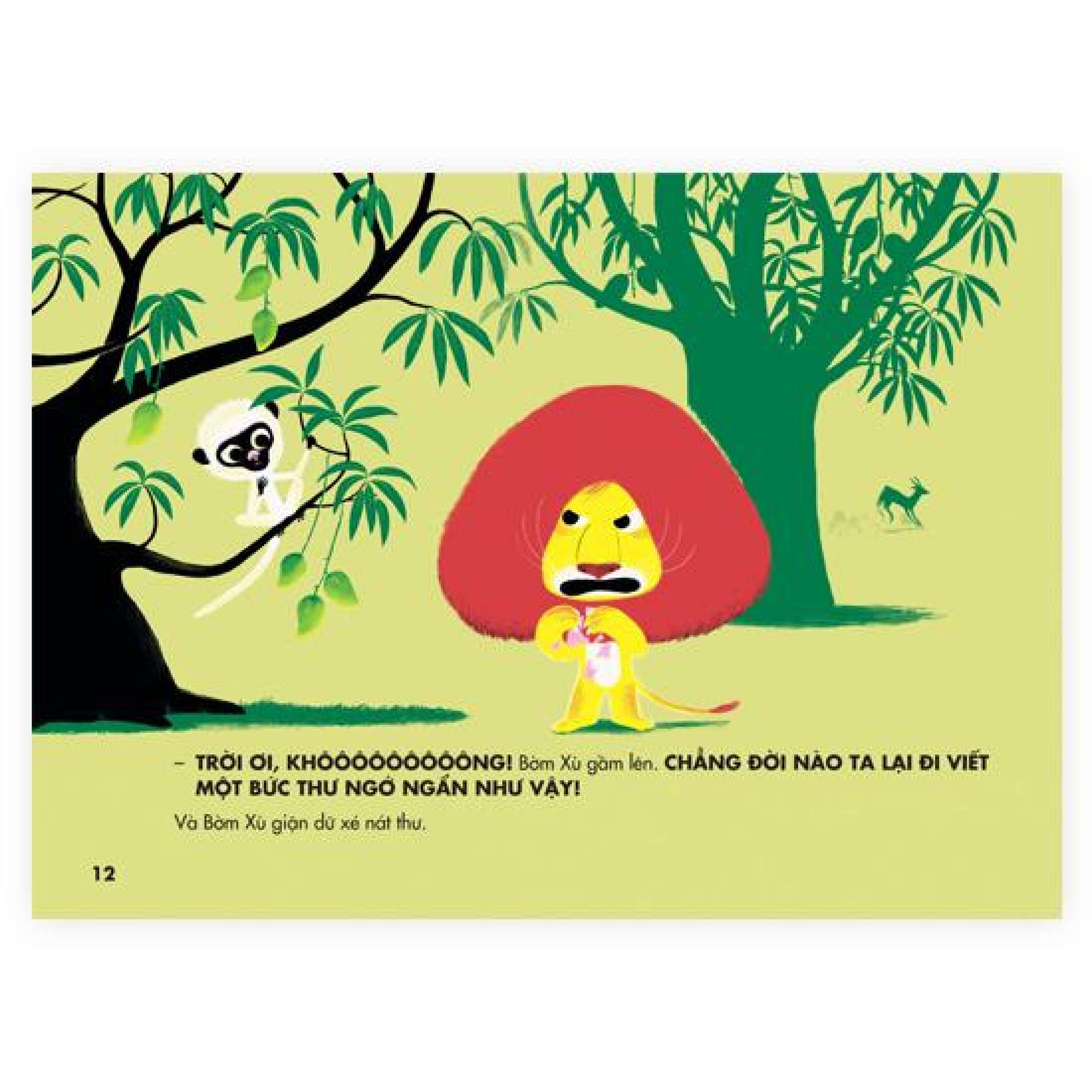 vui học cùng sư tử - sư tử học viết - Ảnh 5