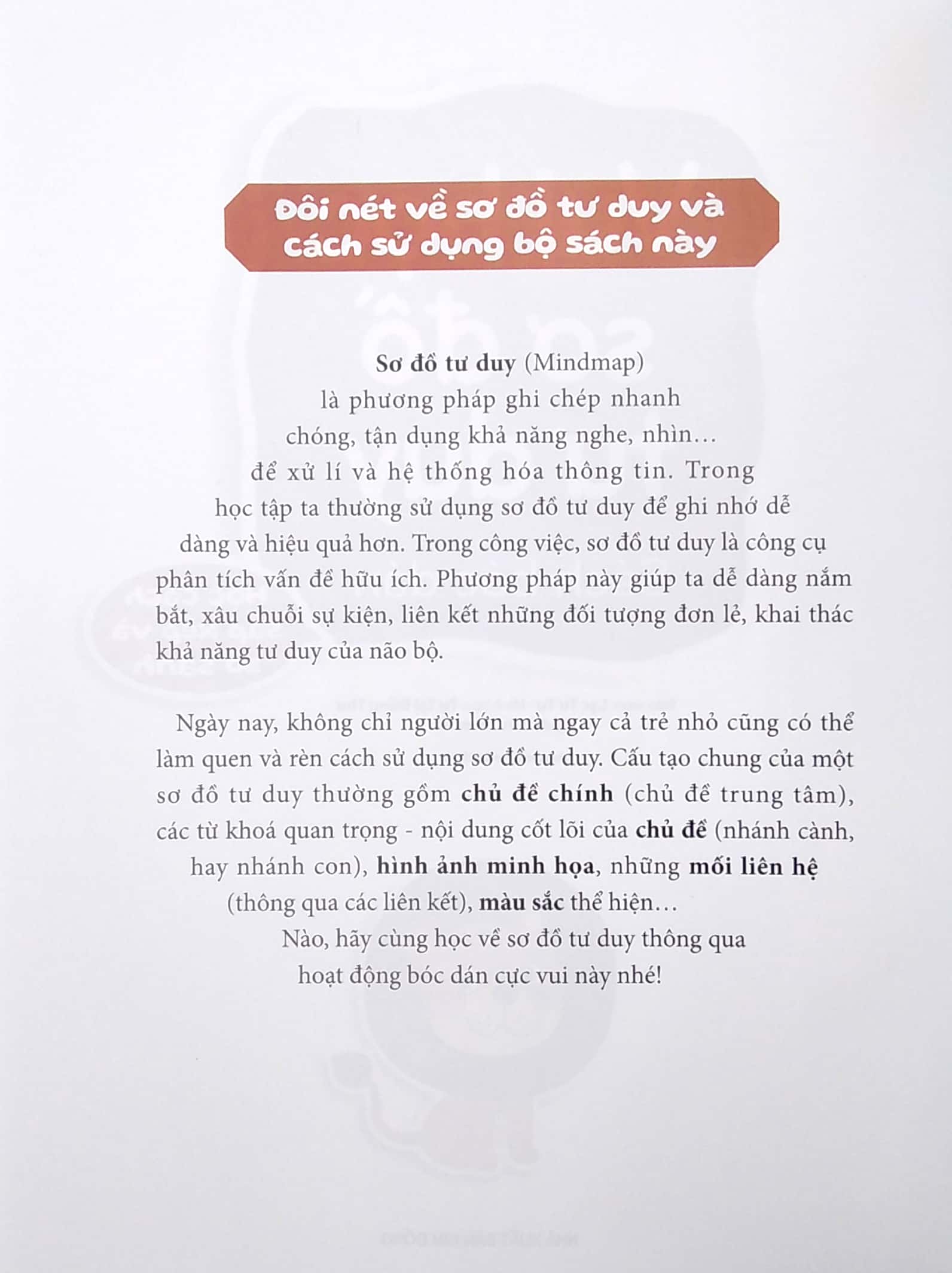 vui học sơ đồ tư duy - sách bóc dán - học cách sắp xếp và so sánh - Ảnh 3