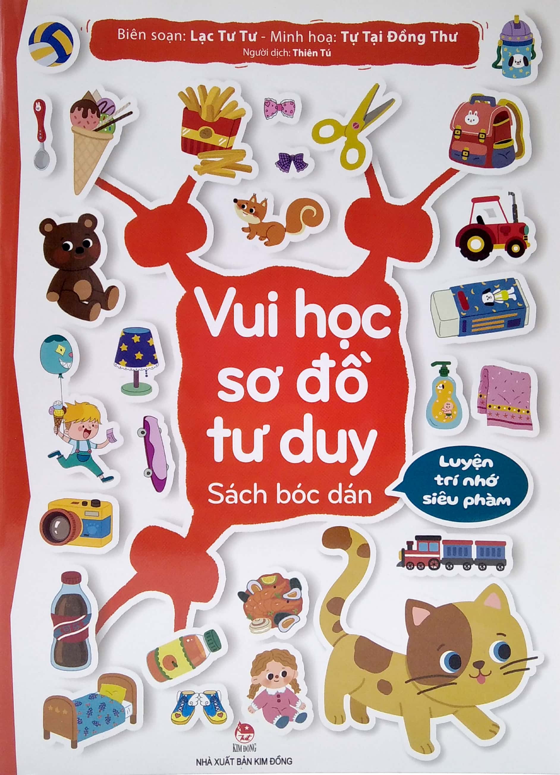 vui học sơ đồ tư duy - sách bóc dán - luyện trí nhớ siêu phàm - Ảnh 2