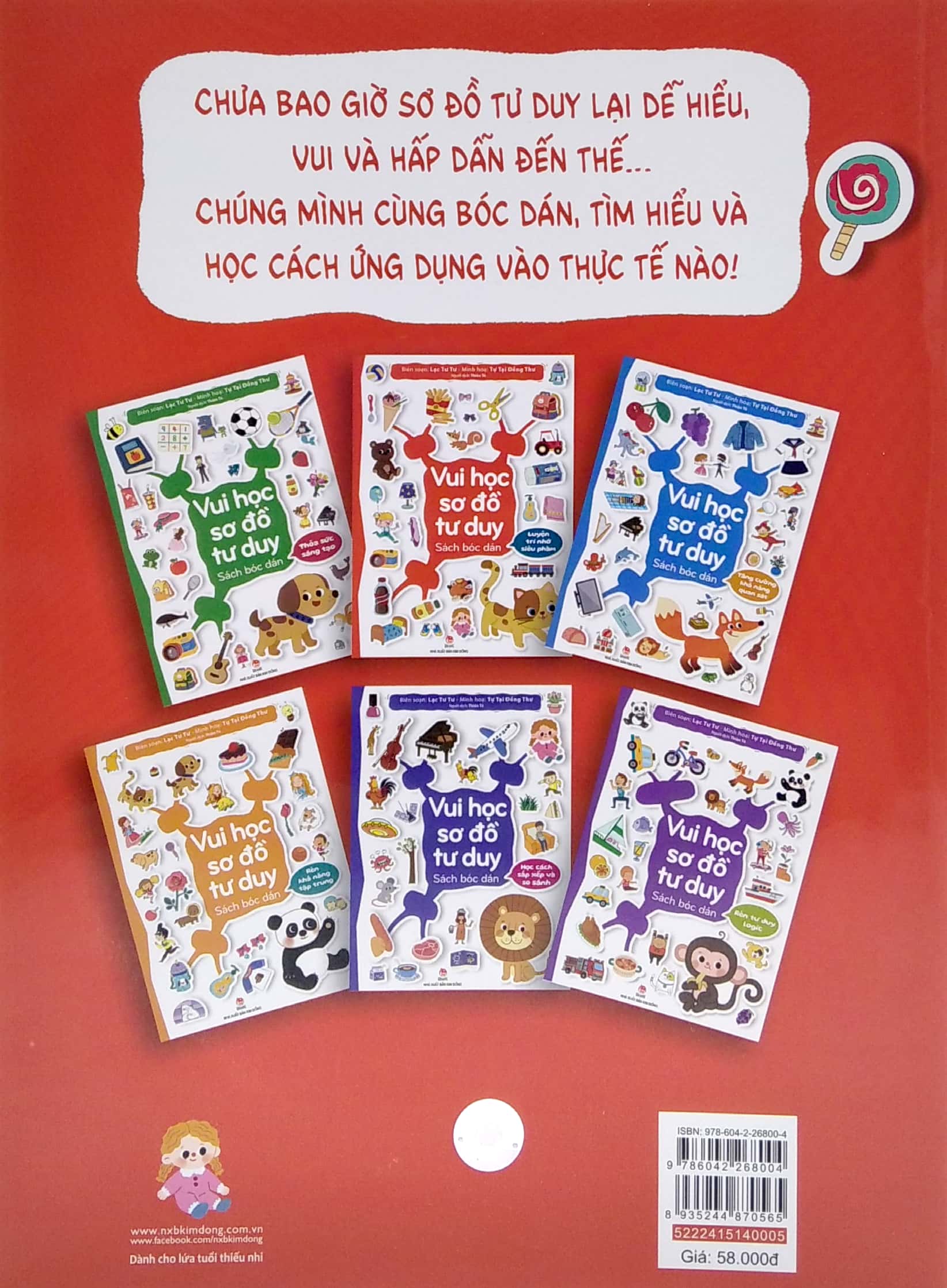 vui học sơ đồ tư duy - sách bóc dán - luyện trí nhớ siêu phàm - Ảnh 6
