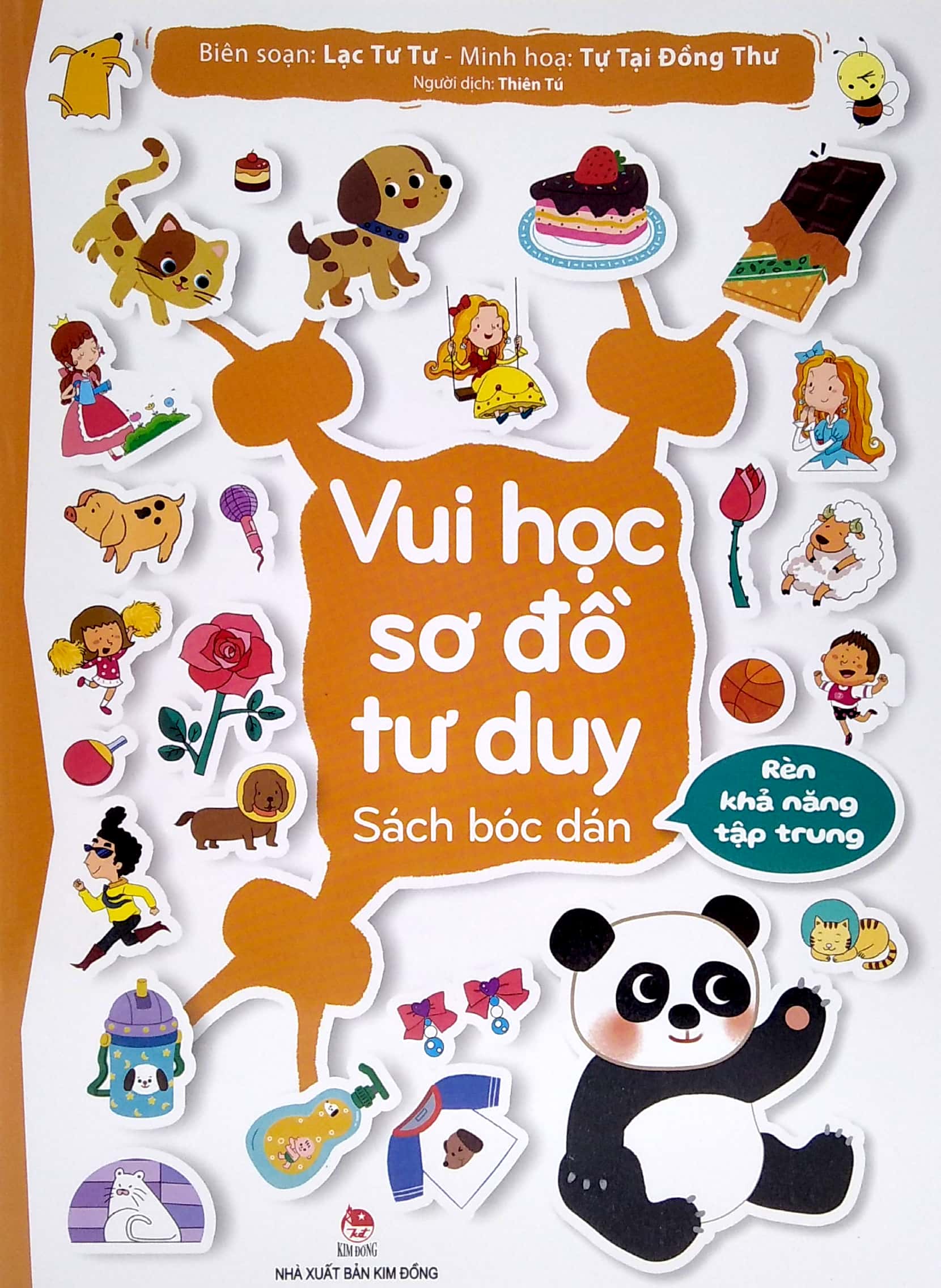vui học sơ đồ tư duy - sách bóc dán - rèn khả năng tập trung - Ảnh 2