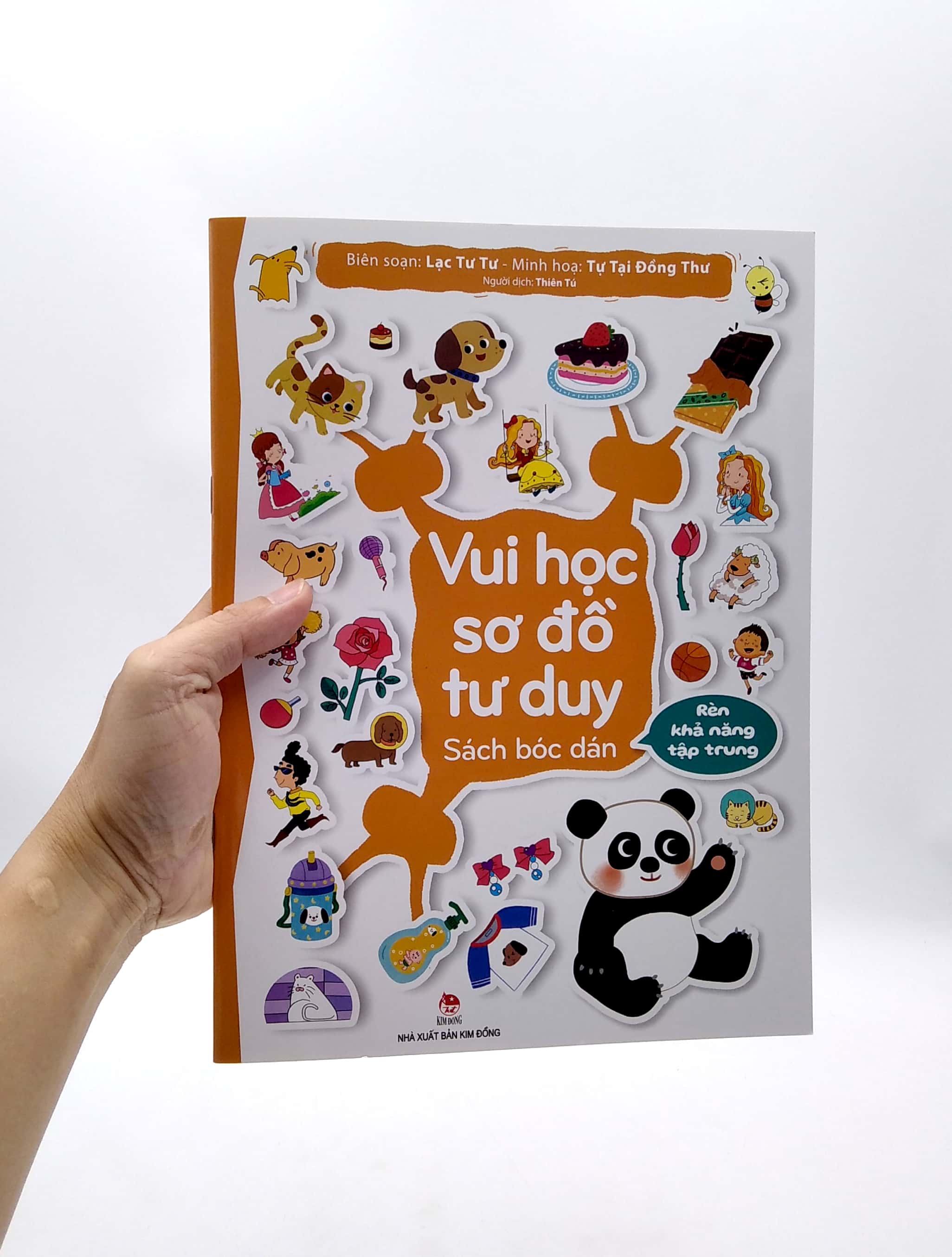 vui học sơ đồ tư duy - sách bóc dán - rèn khả năng tập trung - Ảnh 7