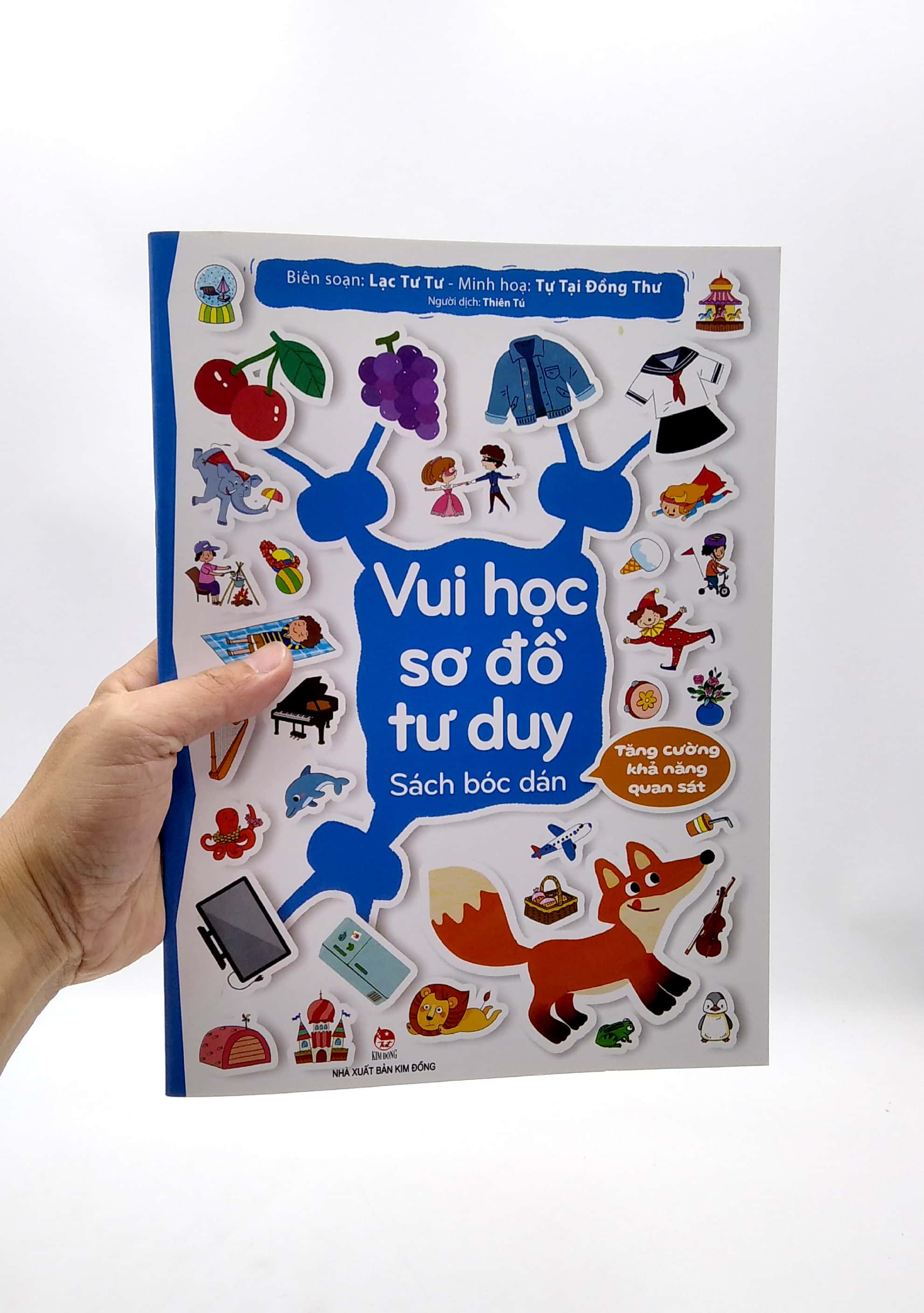 vui học sơ đồ tư duy - sách bóc dán - tăng cường khả năng quan sát - Ảnh 7