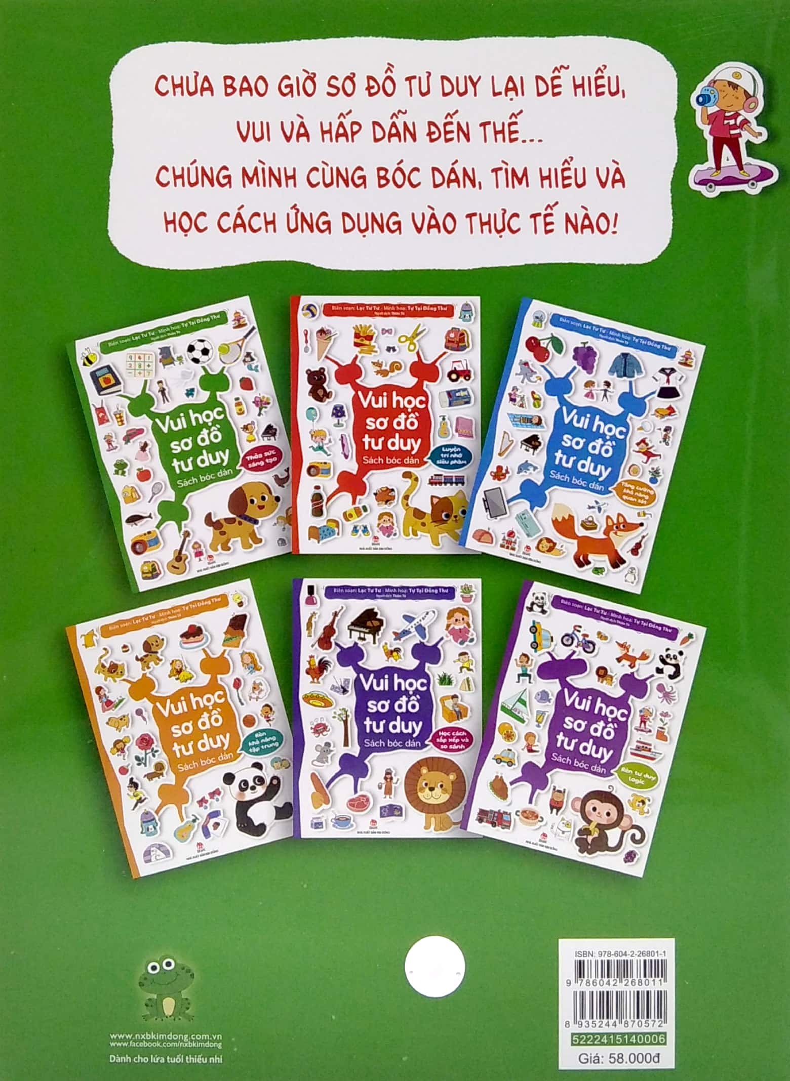 vui học sơ đồ tư duy - sách bóc dán - thỏa sức sáng tạo - Ảnh 6