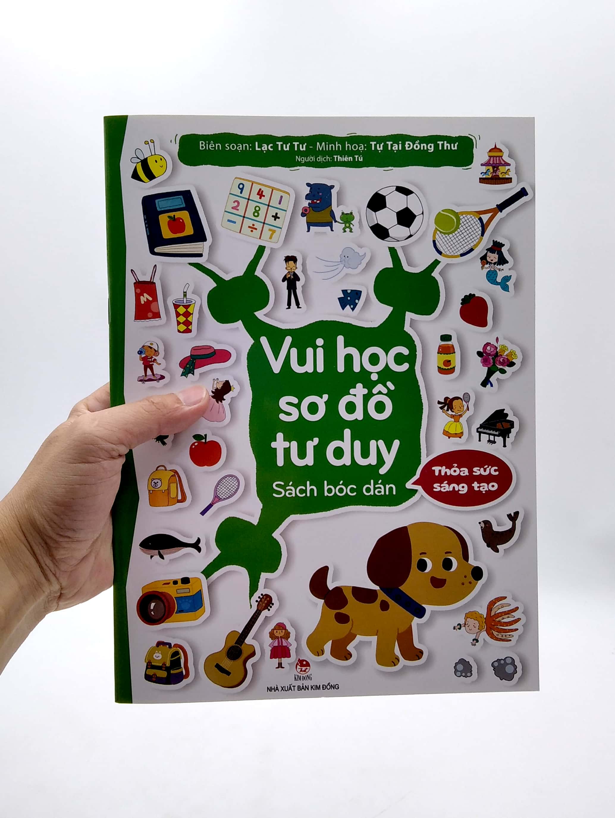 vui học sơ đồ tư duy - sách bóc dán - thỏa sức sáng tạo - Ảnh 7
