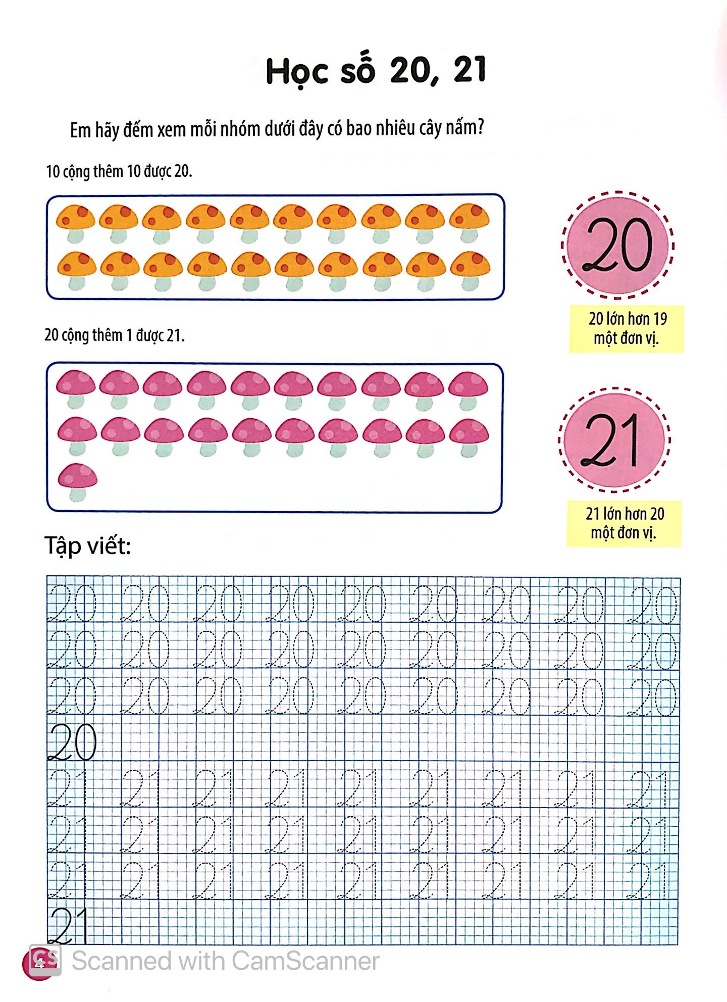 vui học toán - làm quen với các con số từ 1 đến 50 - Ảnh 6