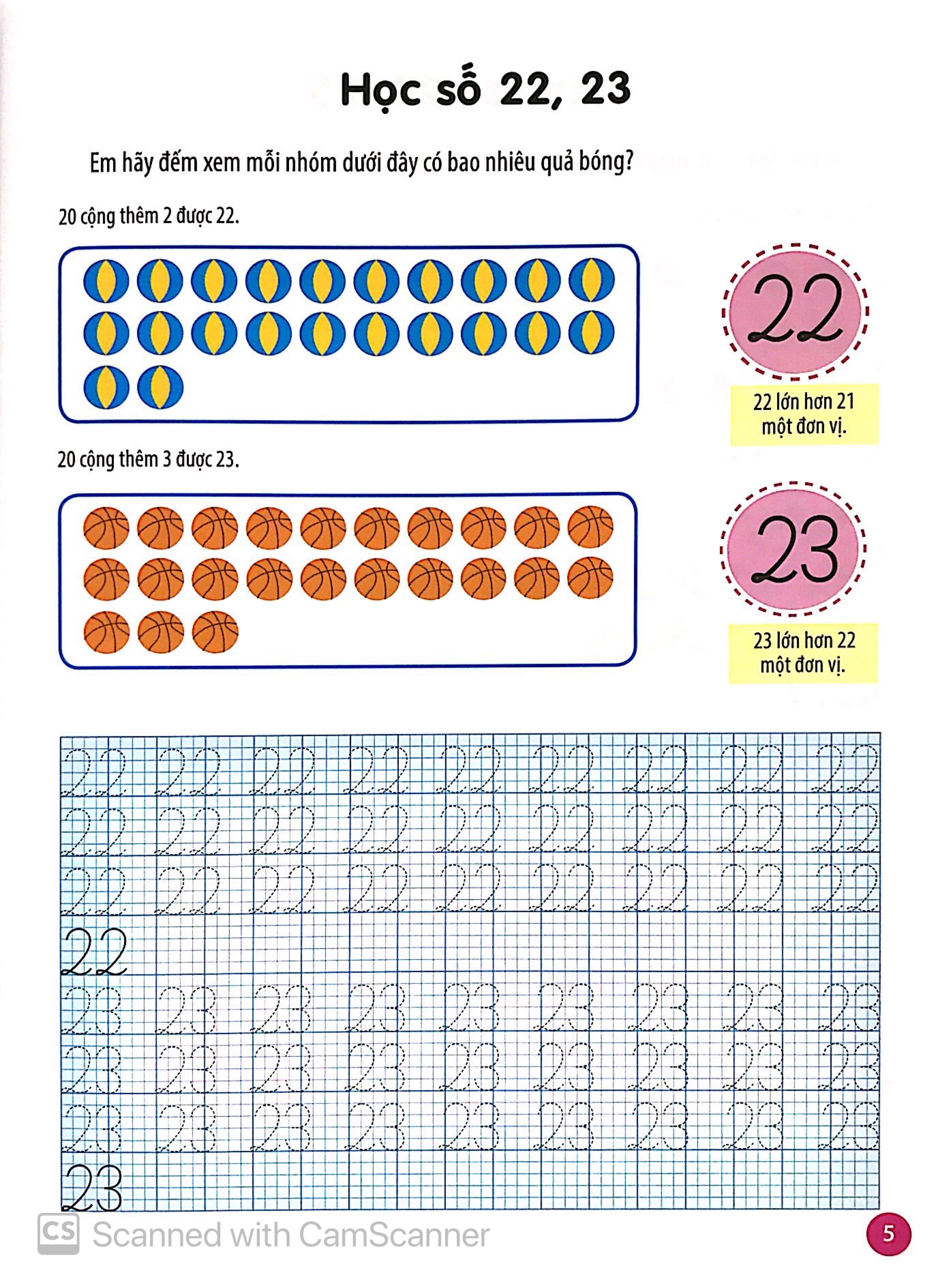 vui học toán - làm quen với các con số từ 1 đến 50 - Ảnh 7