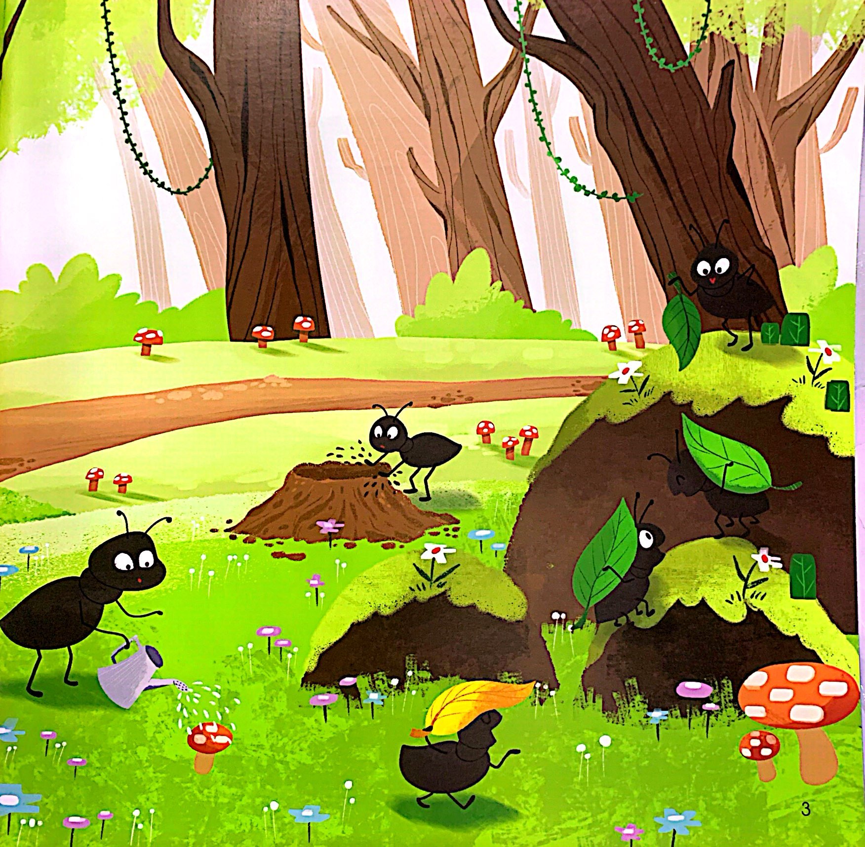 vun đắp tâm hồn - chuyện ở rừng vi vu - kiến đen lực sĩ và chuyến đi đáng nhớ - Ảnh 4