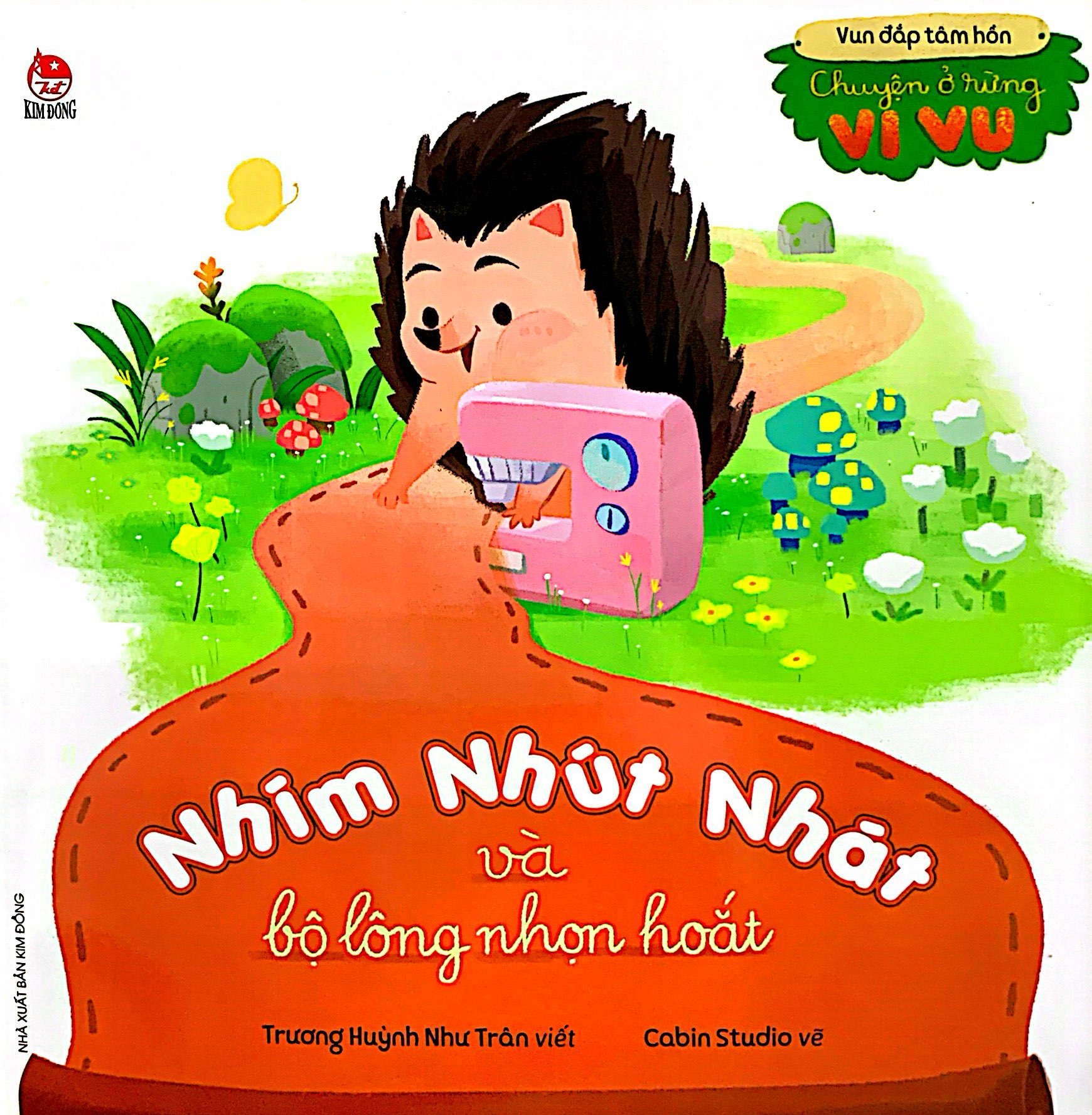 vun đắp tâm hồn - chuyện ở rừng vi vu - nhím nhút nhát và bộ lông nhọn hoắt - Ảnh 2