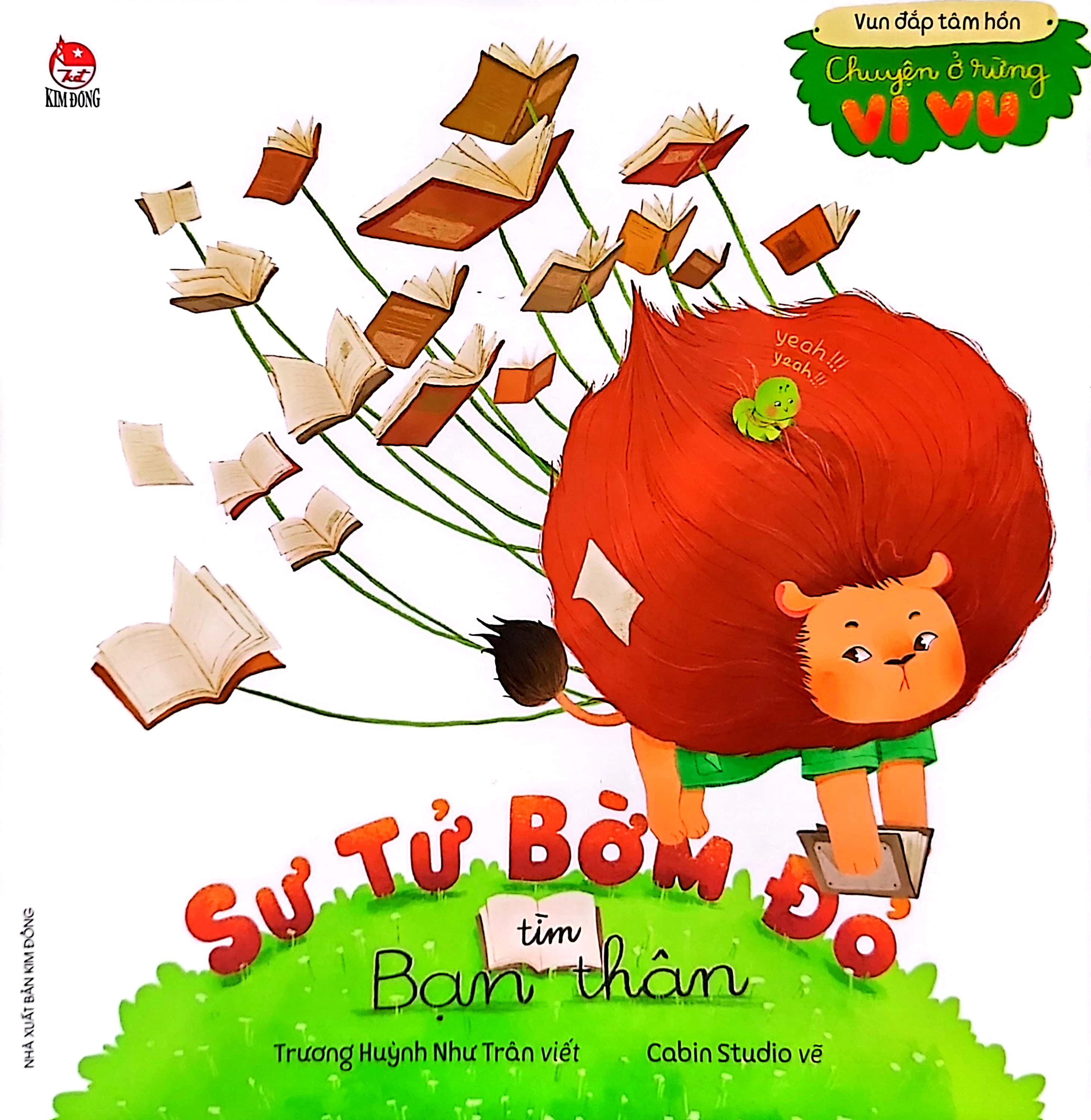 vun đắp tâm hồn - chuyện ở rừng vi vu - sư tử bờm đỏ tìm bạn thân - Ảnh 2