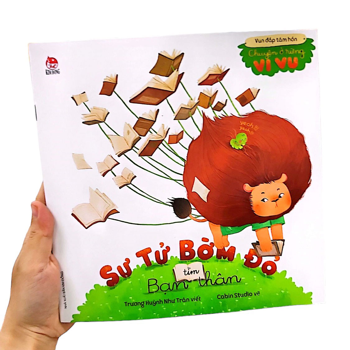 vun đắp tâm hồn - chuyện ở rừng vi vu - sư tử bờm đỏ tìm bạn thân - Ảnh 7