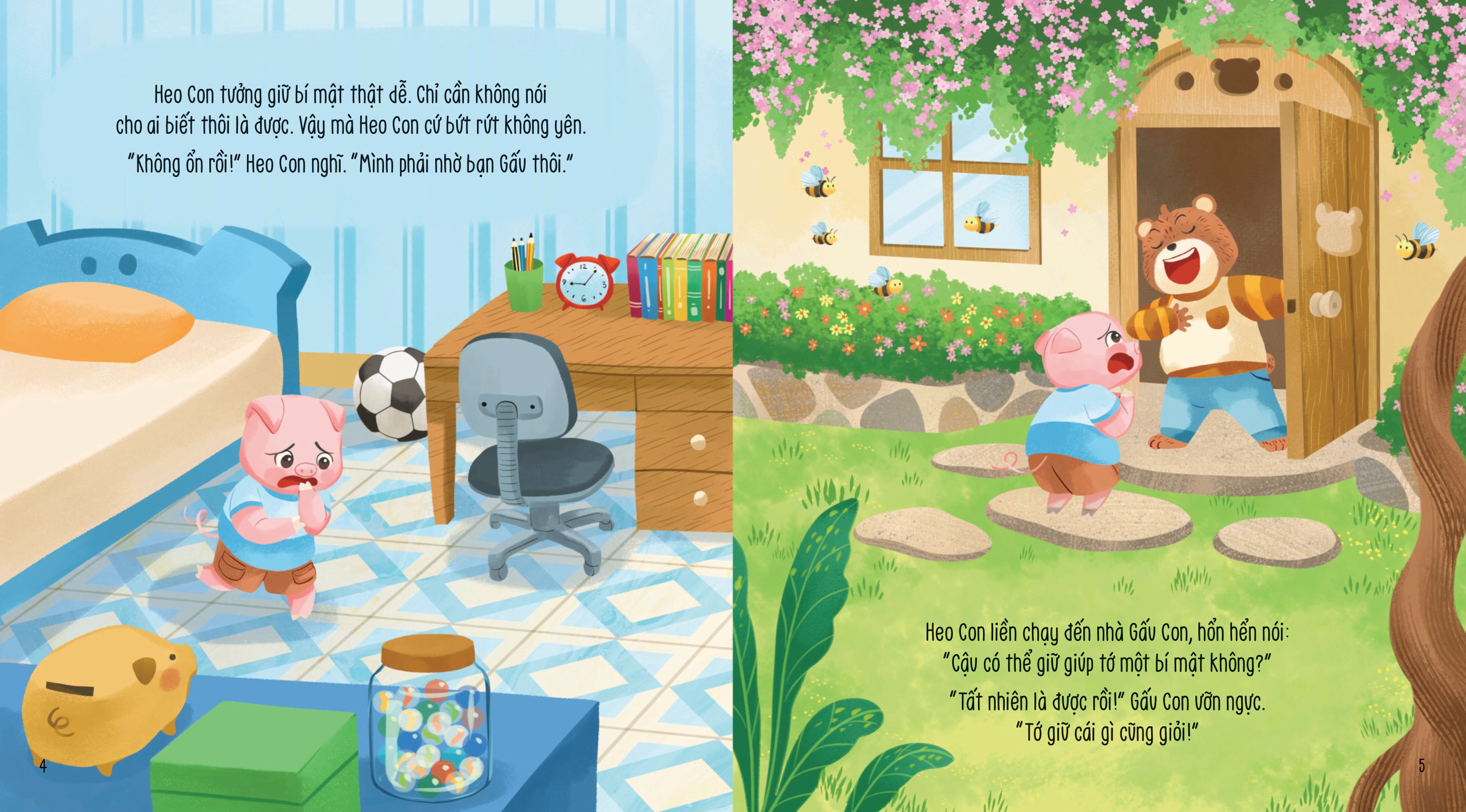 vun đắp tâm hồn - khỉ con và các bạn vui nhộn - ai giữ bí mật giỏi nhất? - Ảnh 5