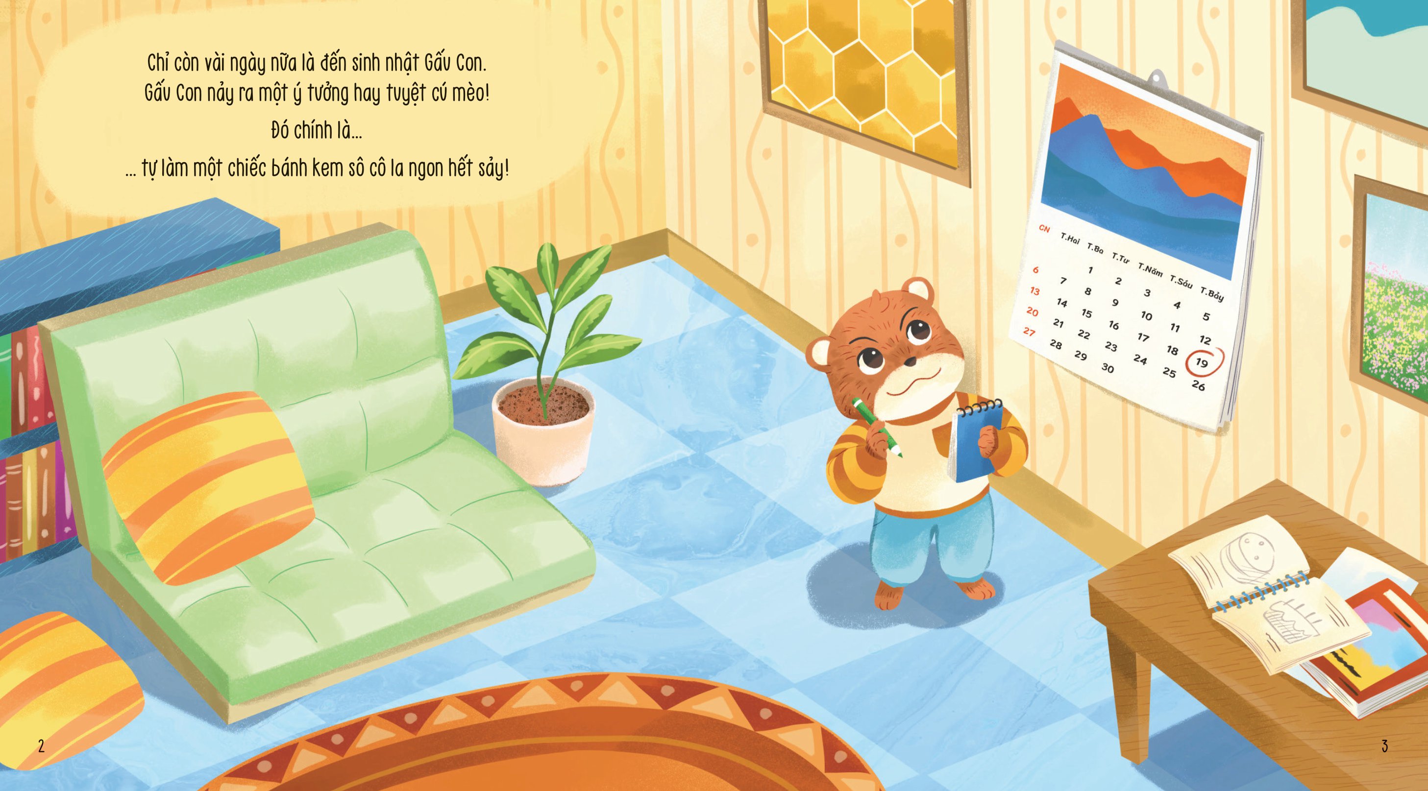 vun đắp tâm hồn - khỉ con và các bạn vui nhộn - chiếc bánh kem đặc biệt - Ảnh 4