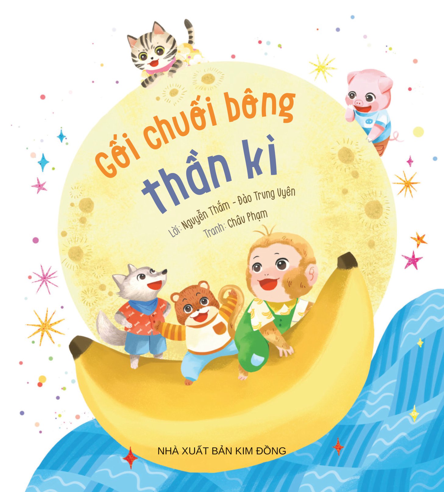 vun đắp tâm hồn - khỉ con và các bạn vui nhộn - gối chuối bông thần kì - Ảnh 3