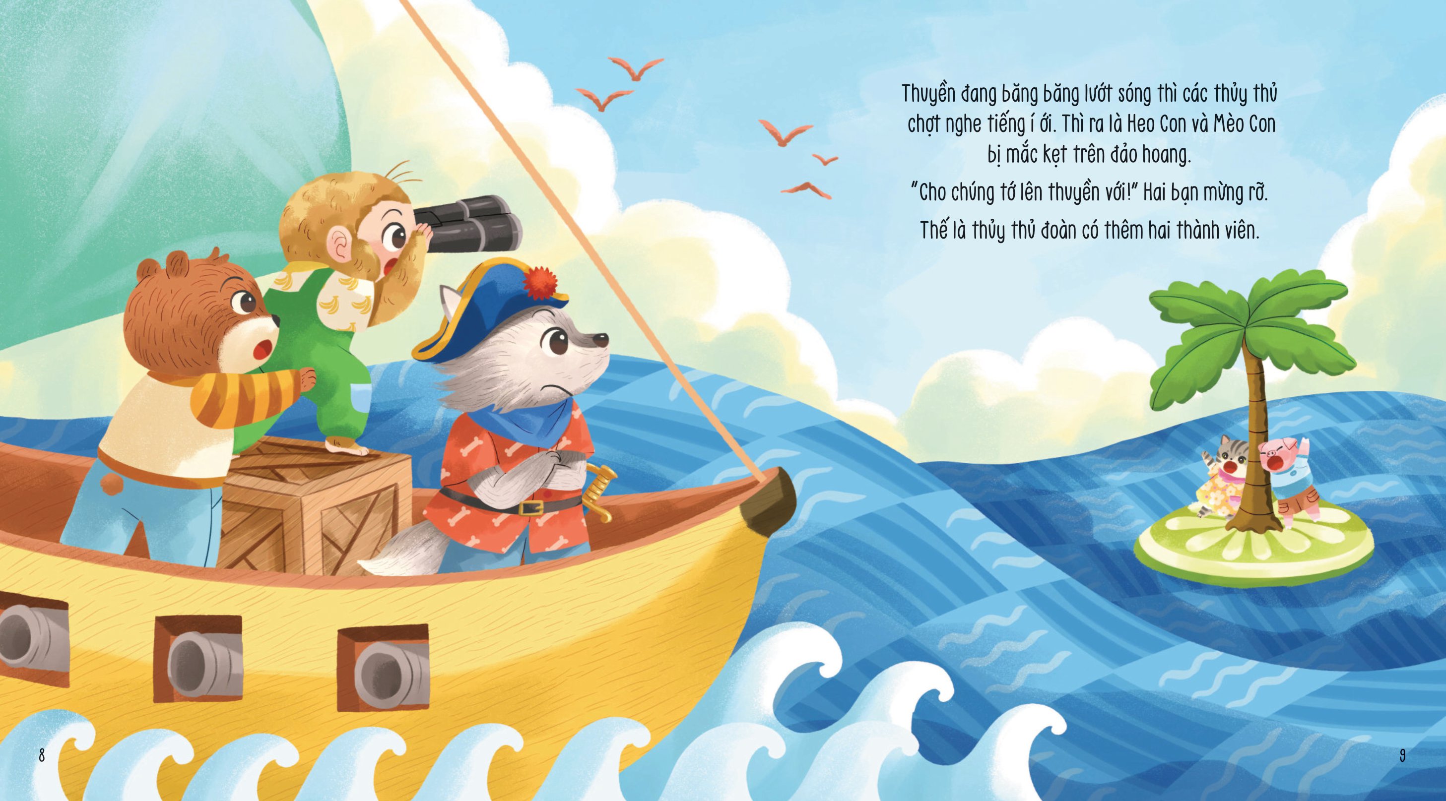 vun đắp tâm hồn - khỉ con và các bạn vui nhộn - gối chuối bông thần kì - Ảnh 7