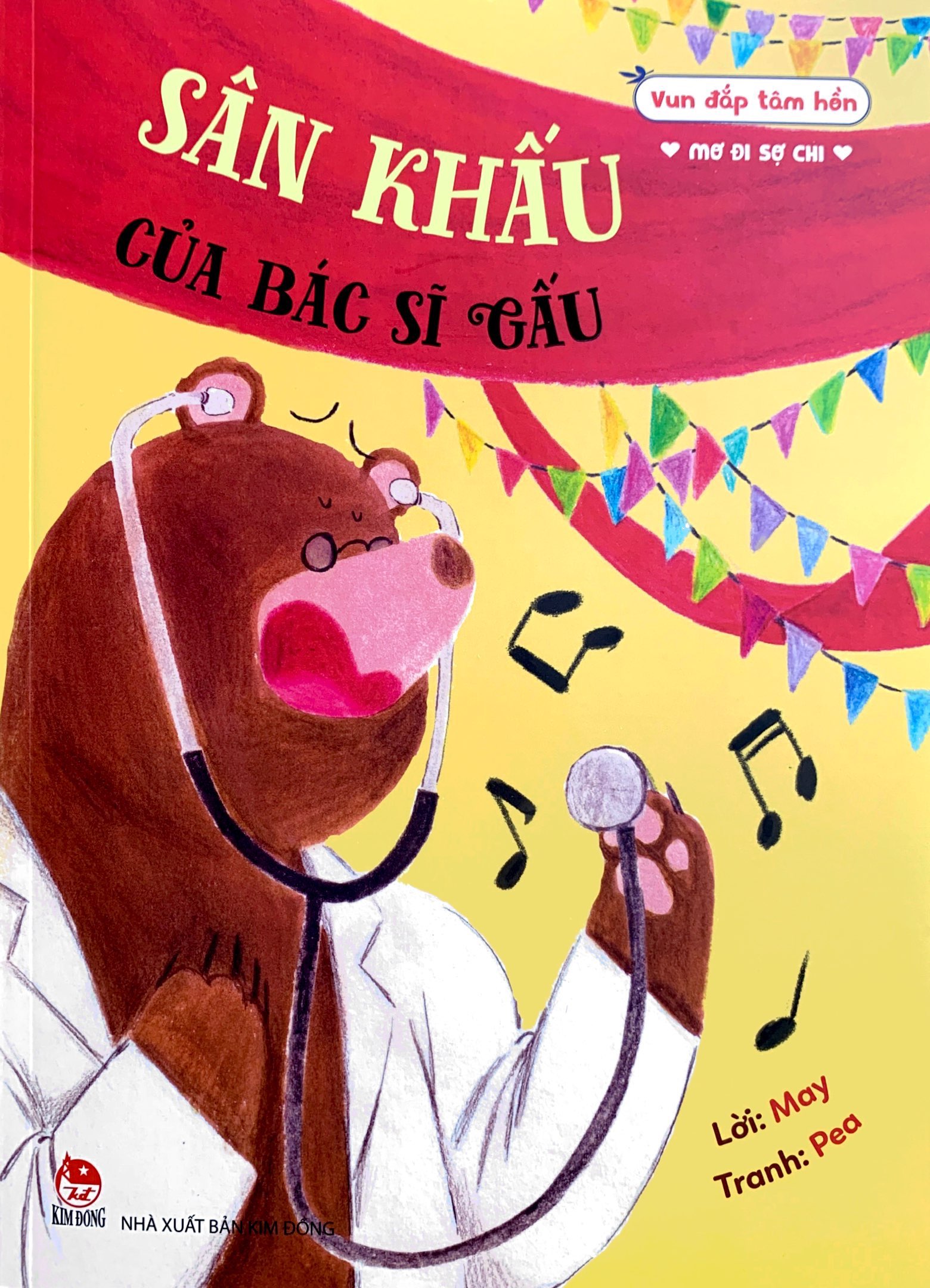 vun đắp tâm hồn - mơ đi sợ chi - sân khấu của bác sĩ gấu - Ảnh 3