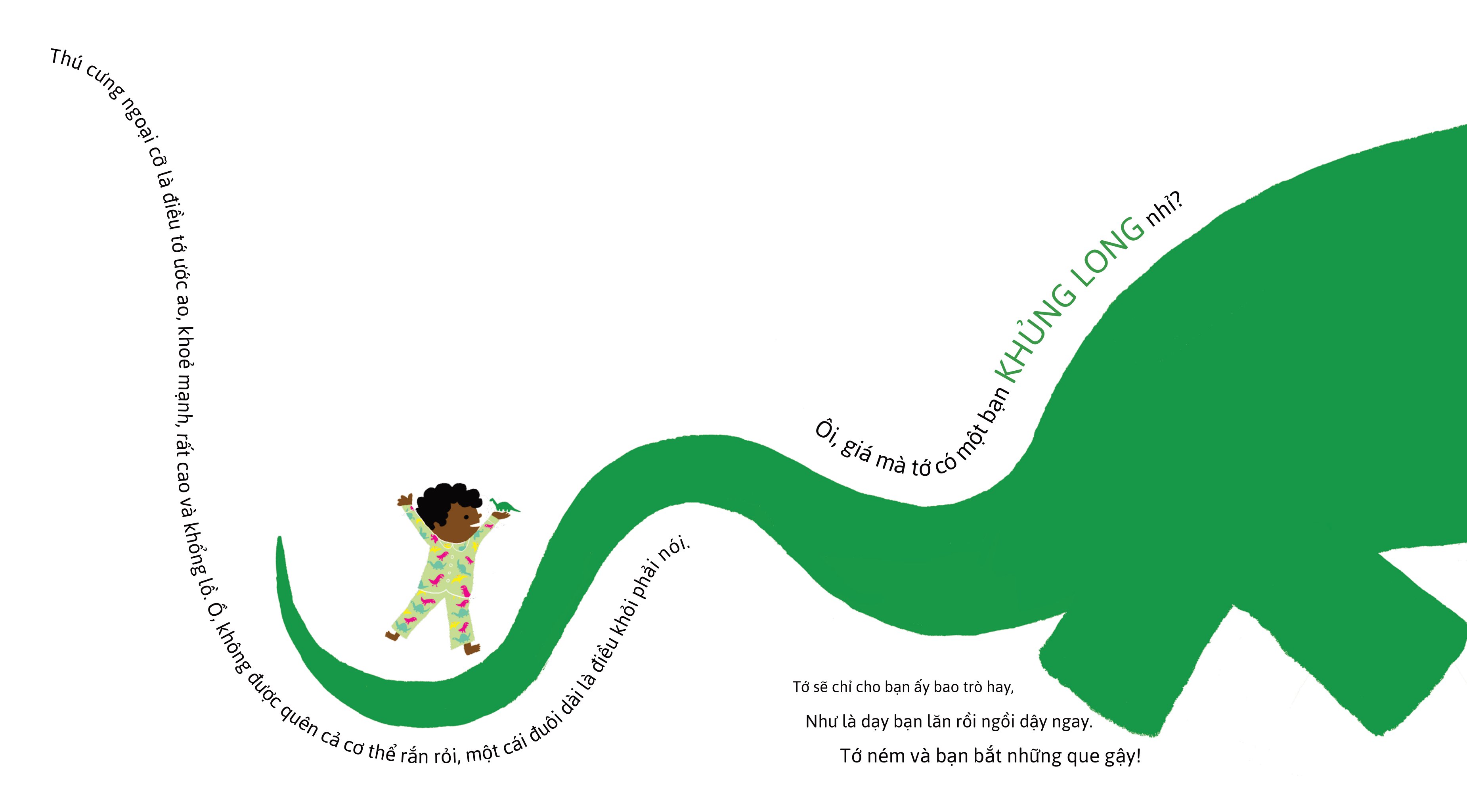 vun đắp tâm hồn - nếu tớ có một bạn khủng long - Ảnh 3