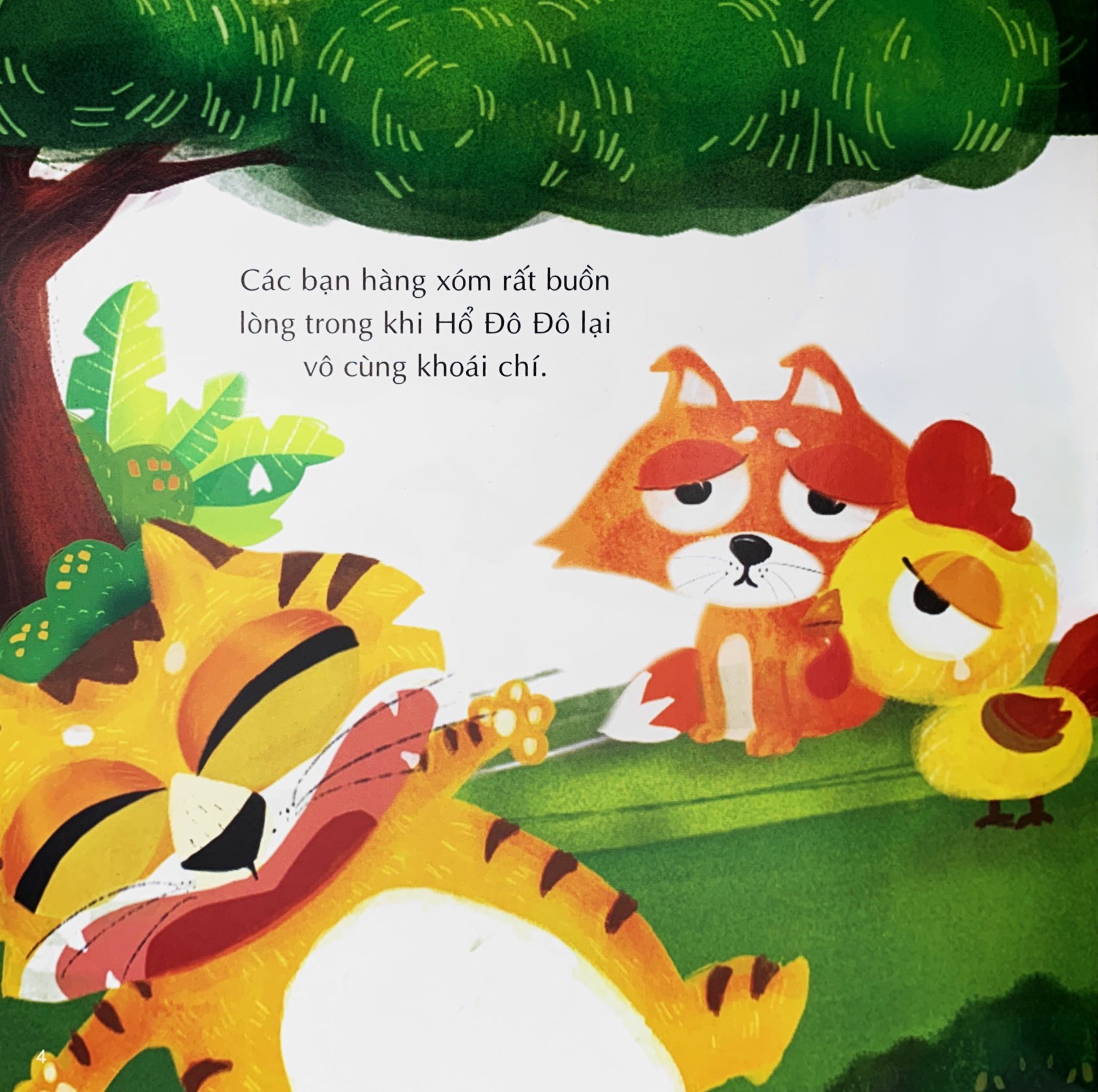 vun đắp tâm hồn - những kẻ khó ưa - hổ đô đô khoái hung hăng (truyện kể trước giờ đi ngủ) - Ảnh 5