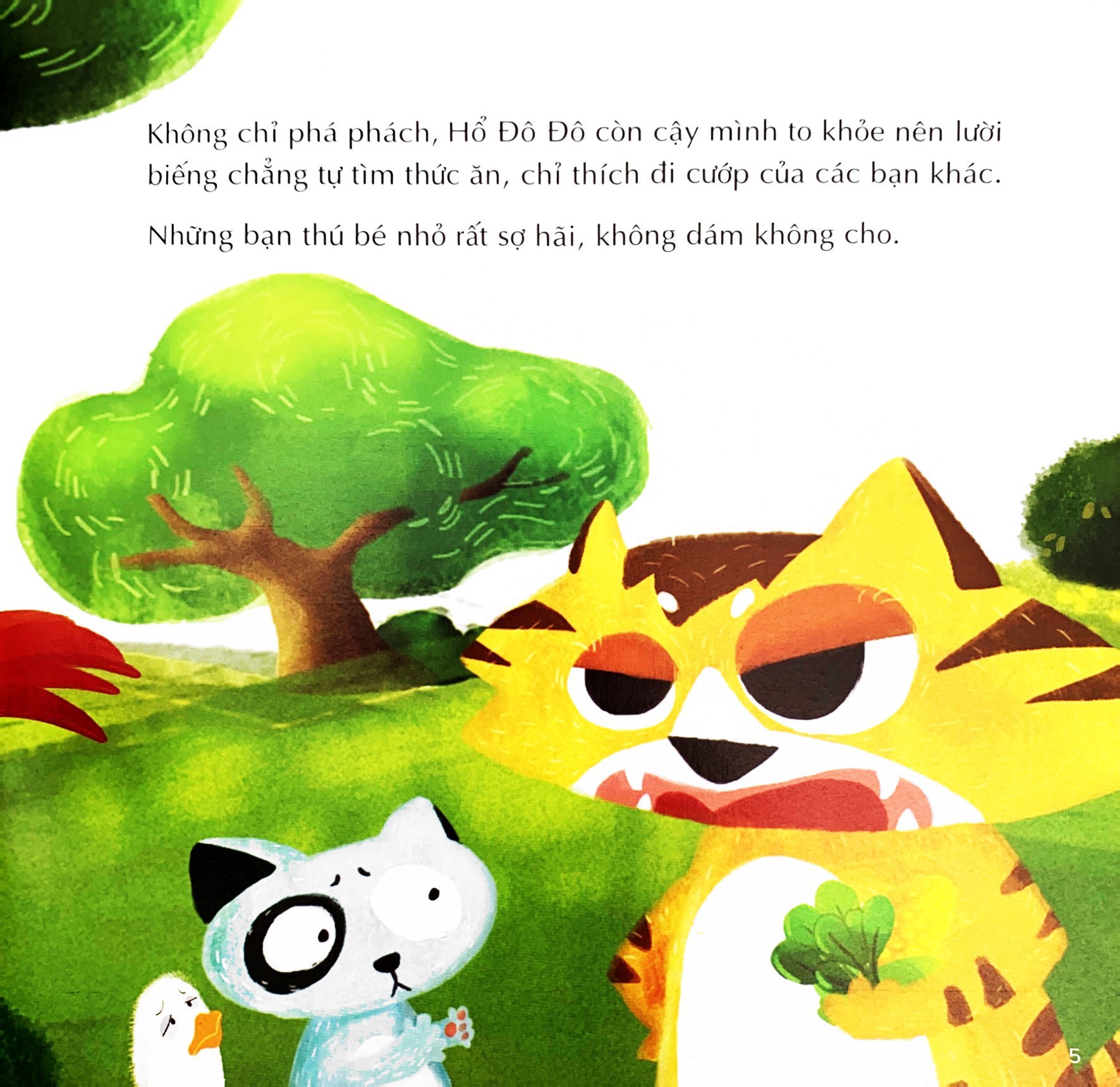 vun đắp tâm hồn - những kẻ khó ưa - hổ đô đô khoái hung hăng (truyện kể trước giờ đi ngủ) - Ảnh 6