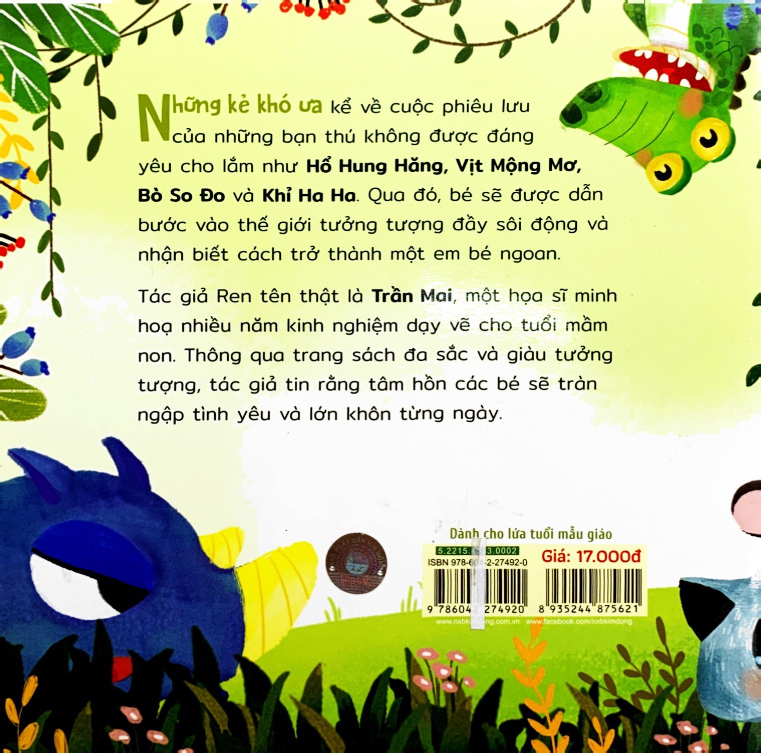 vun đắp tâm hồn - những kẻ khó ưa - hổ đô đô khoái hung hăng (truyện kể trước giờ đi ngủ) - Ảnh 7