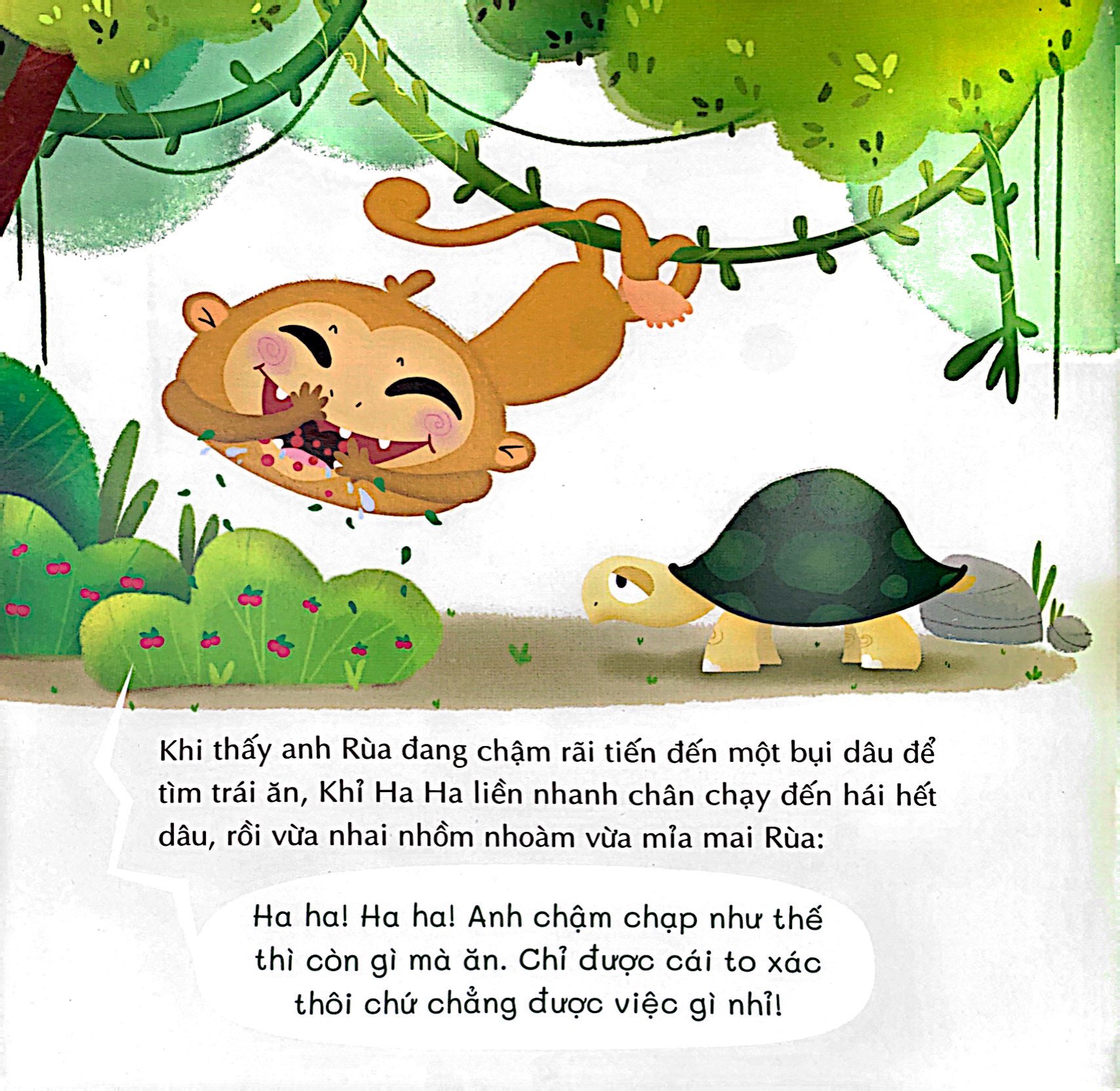 vun đắp tâm hồn - những kẻ khó ưa - khỉ ha ha thích châm chọc (truyện kể trước giờ đi ngủ) - Ảnh 5