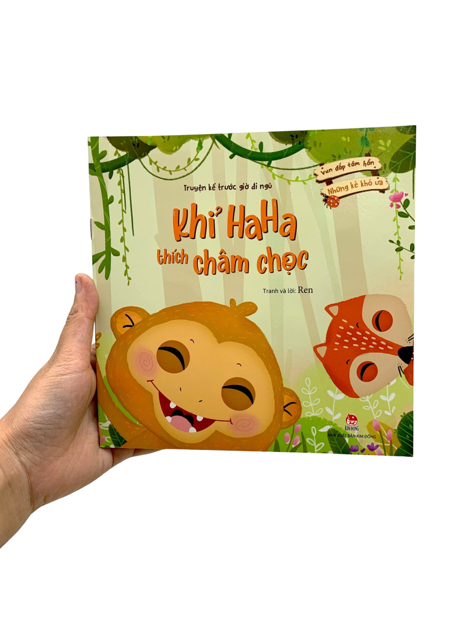 vun đắp tâm hồn - những kẻ khó ưa - khỉ ha ha thích châm chọc (truyện kể trước giờ đi ngủ) - Ảnh 8