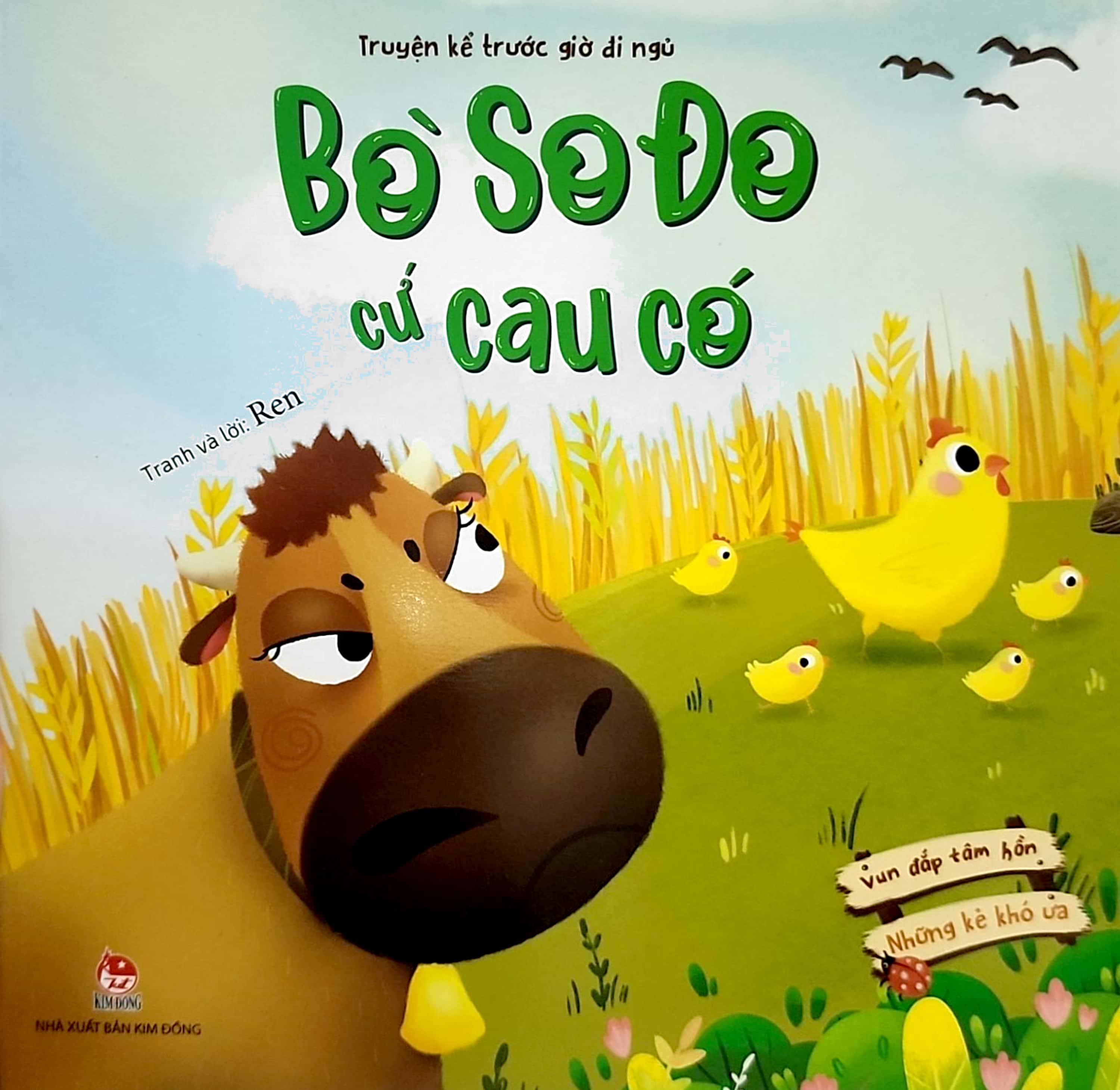 vun đắp tâm hồn - những kẻ khó ưa - truyện kể trước giờ đi ngủ - bò so đo cứ cau có - Ảnh 2