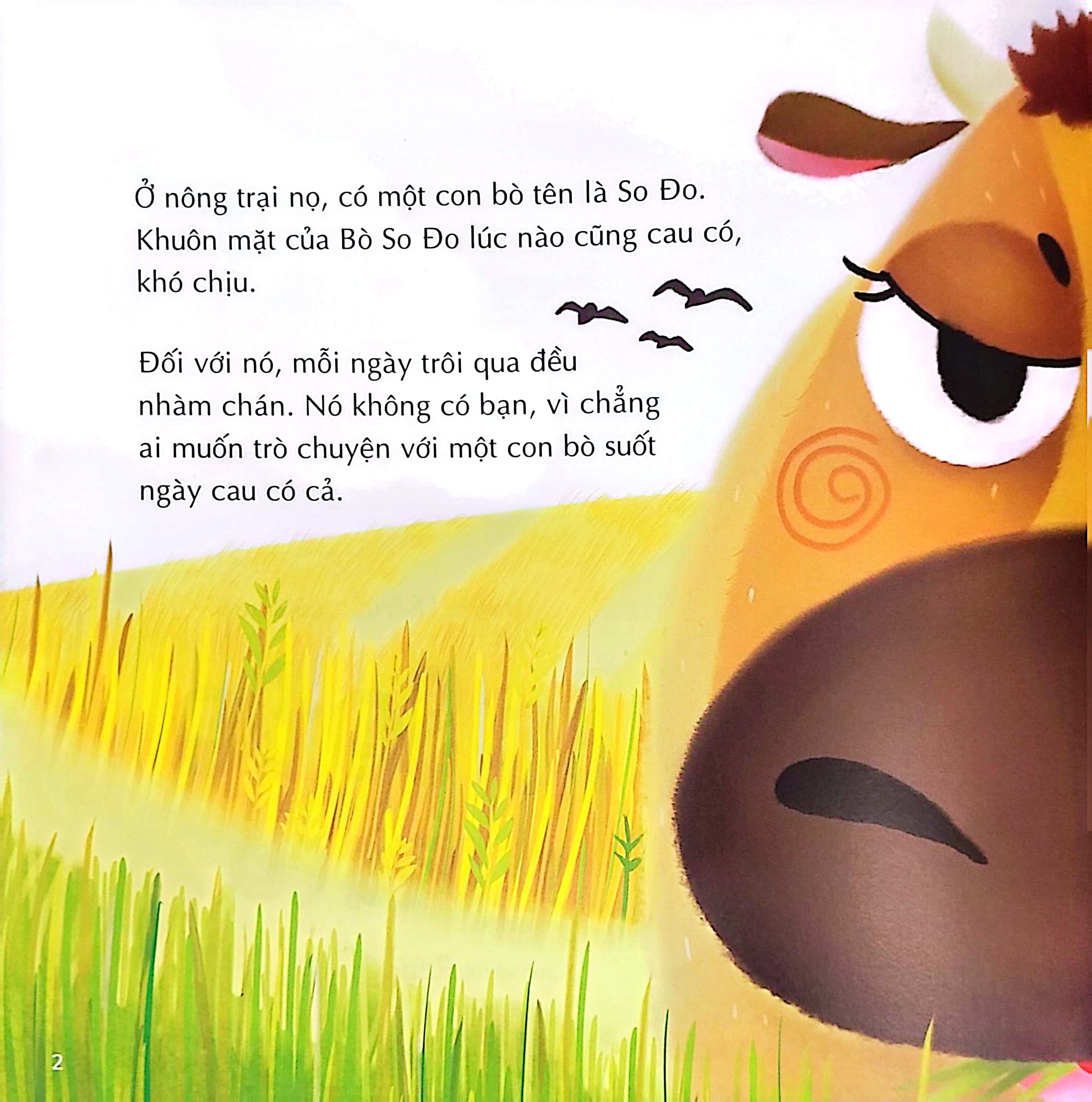 vun đắp tâm hồn - những kẻ khó ưa - truyện kể trước giờ đi ngủ - bò so đo cứ cau có - Ảnh 3