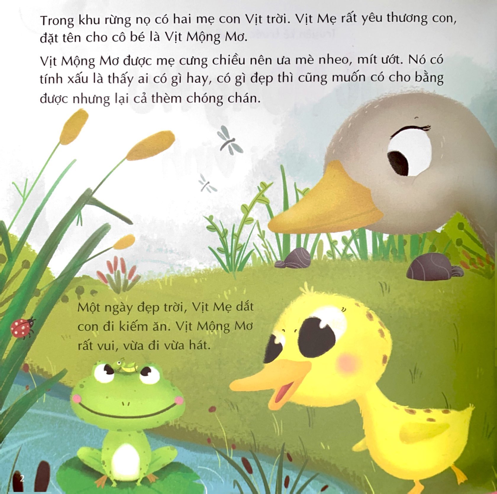 vun đắp tâm hồn - những kẻ khó ưa - truyện kể trước giờ đi ngủ - vịt mộng mơ hay vòi vĩnh - Ảnh 3