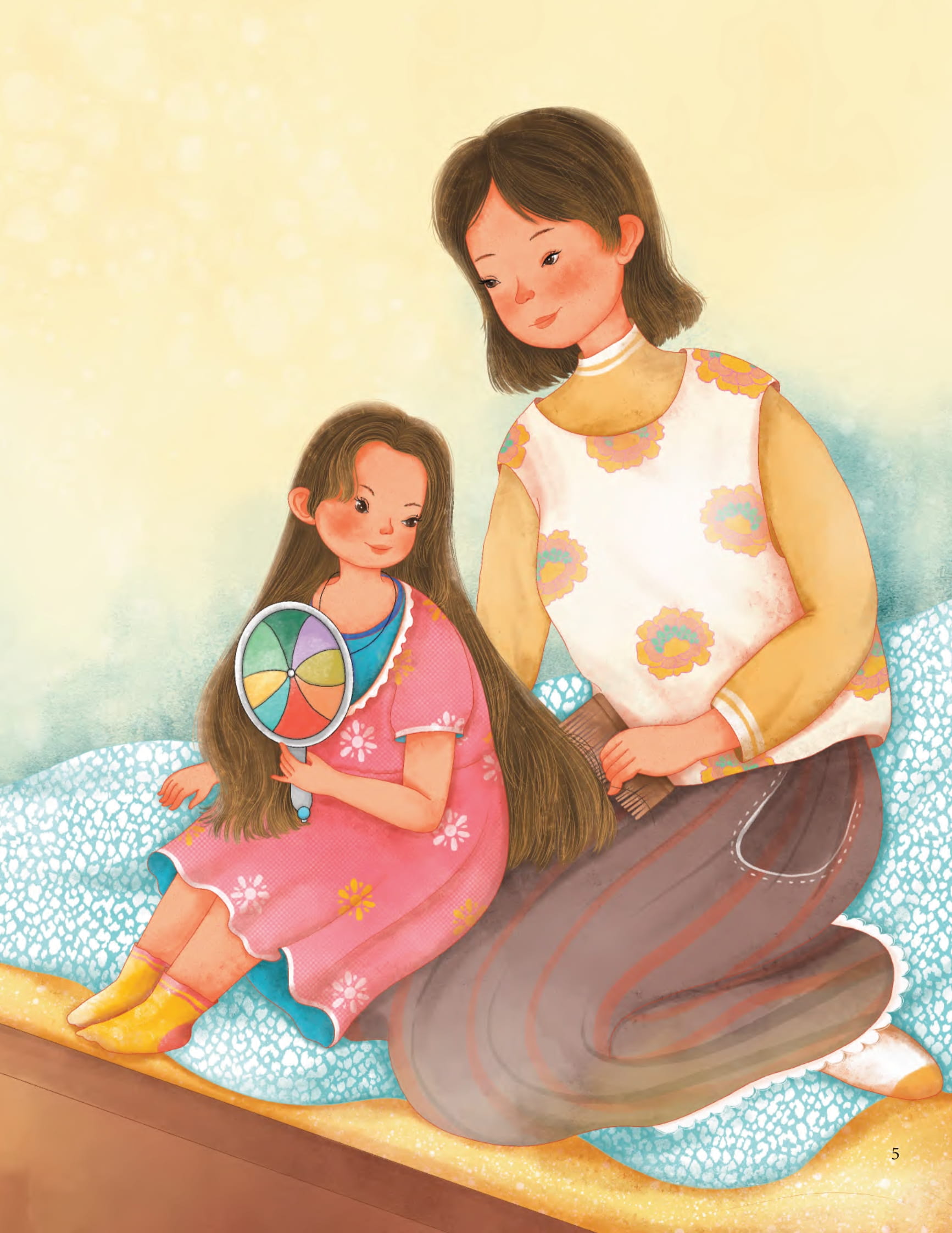 vun đắp tâm hồn - những sợi tóc thần kì - mái tóc của hapi - the magic hairs - hapi's hair - Ảnh 3