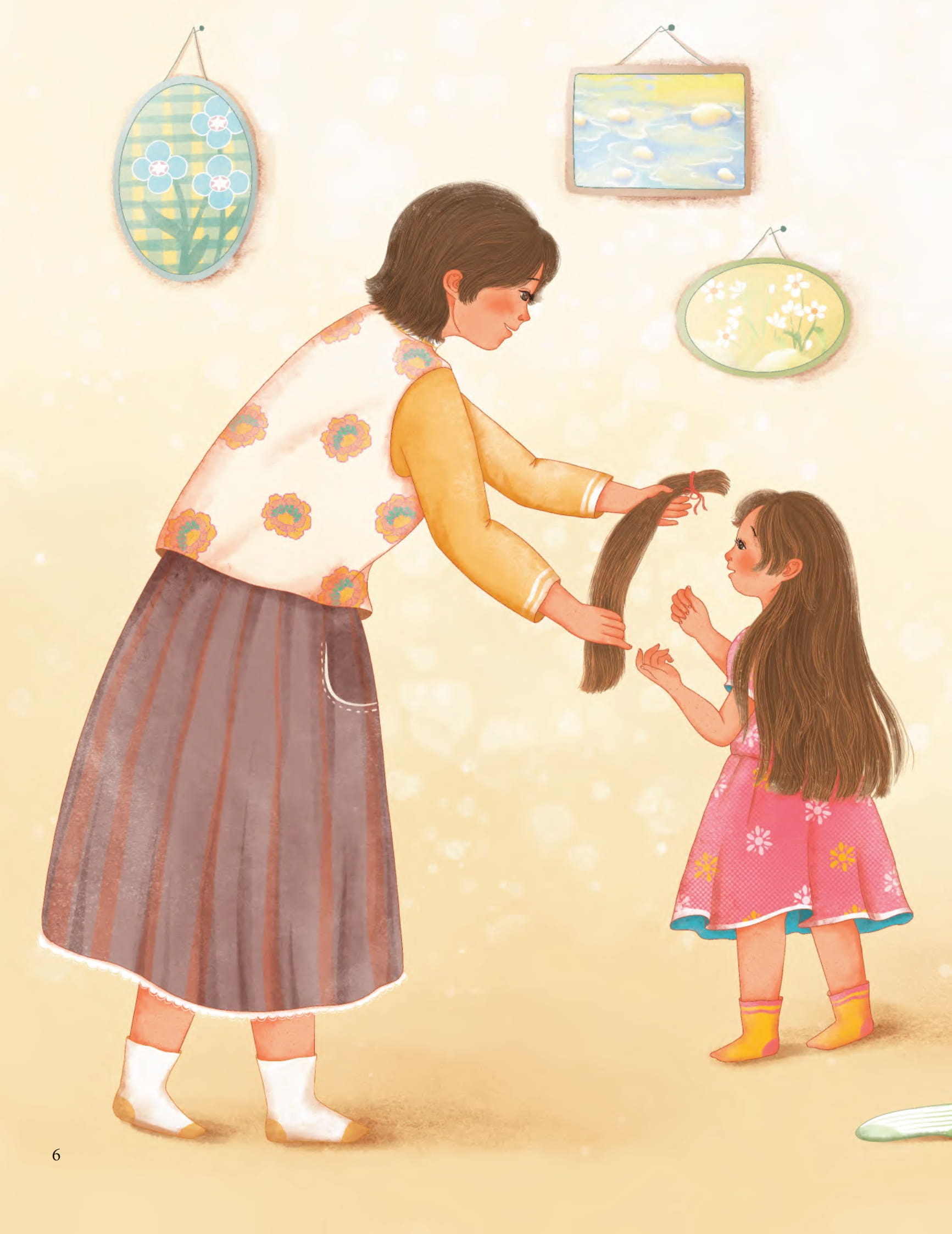 vun đắp tâm hồn - những sợi tóc thần kì - mái tóc của hapi - the magic hairs - hapi's hair - Ảnh 4