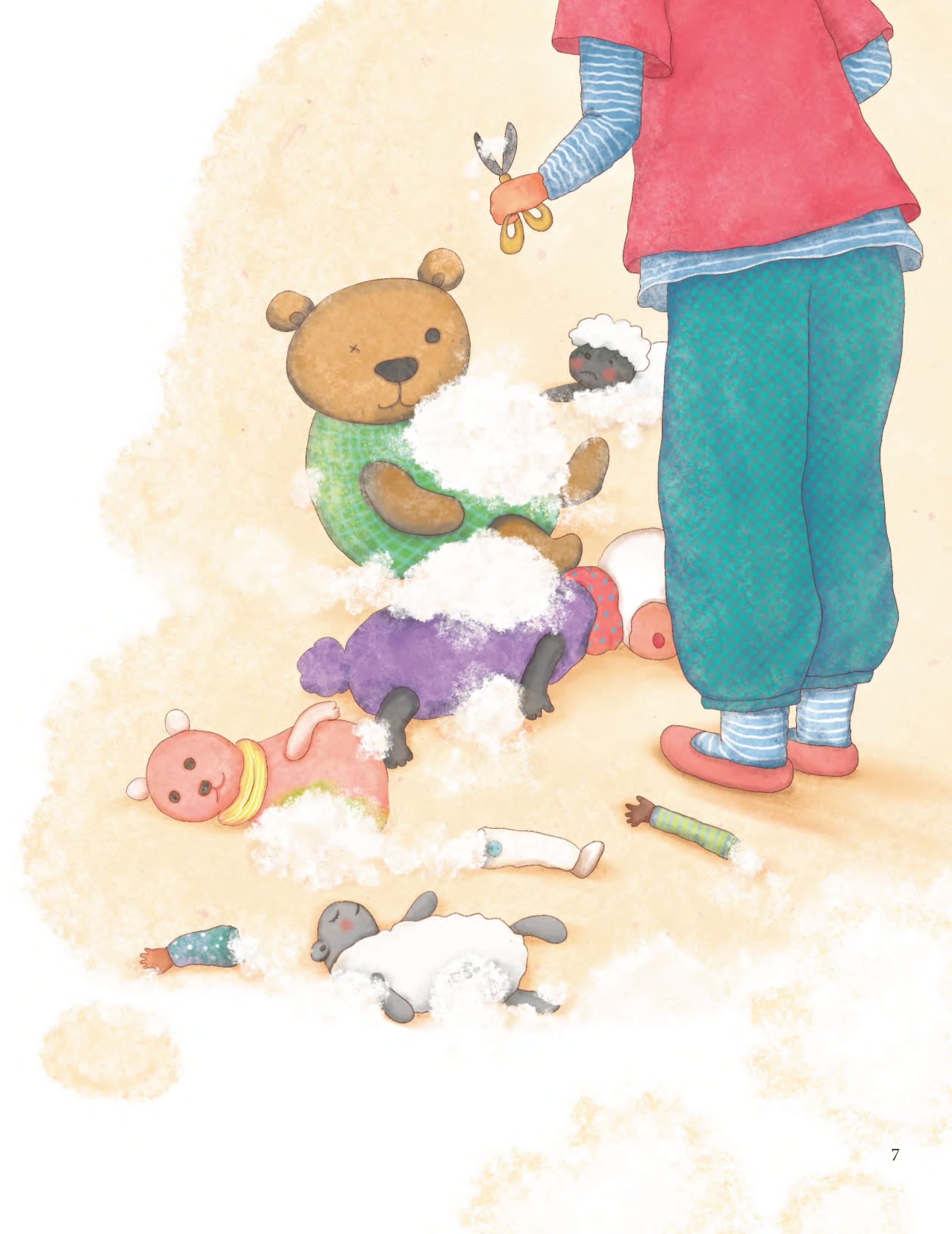 vun đắp tâm hồn - những sợi tóc thần kì - ngôi nhà thú bông - the magic hairs - stuffed animal house - Ảnh 5