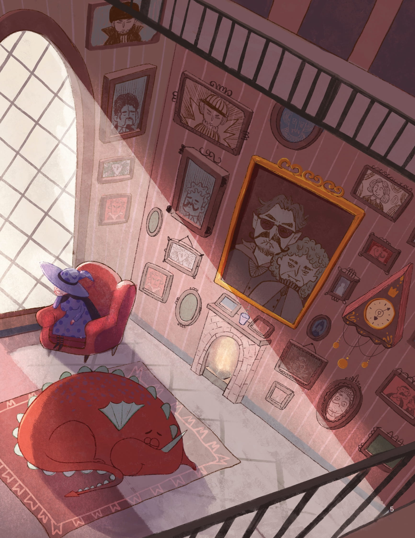 vun đắp tâm hồn - rồng nhỏ và phù thủy - little dragon and the witch - cô bé trong rừng dẻ - a little girl in the forest - Ảnh 4