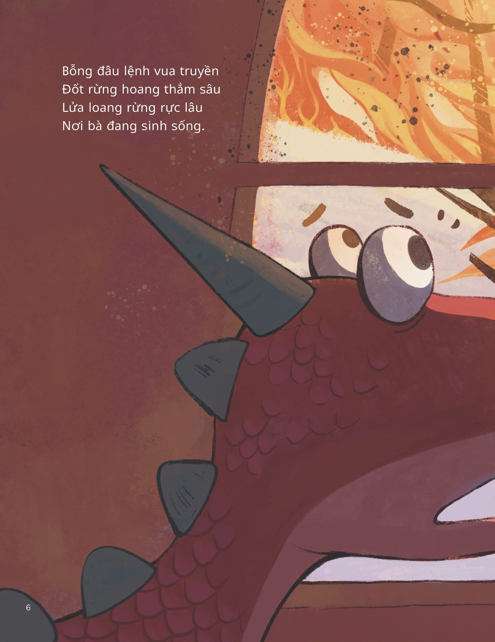 vun đắp tâm hồn - rồng nhỏ và phù thủy - little dragon and the witch - lâu đài trong khói lửa - the castle under fire - Ảnh 5